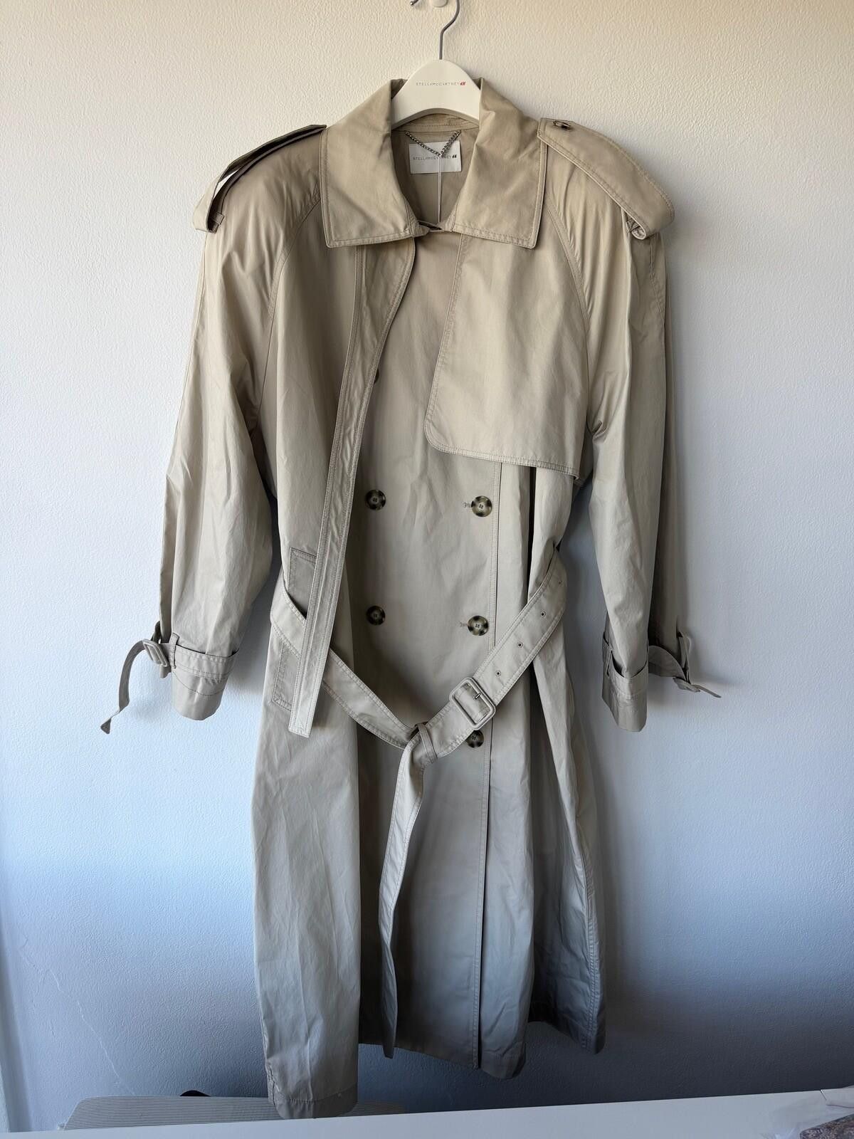 Stella McCartney new Stella McCartney H&M Oversized Trench Coat jacket large Size L / US 10 / IT 46 - 2 Thumbnail