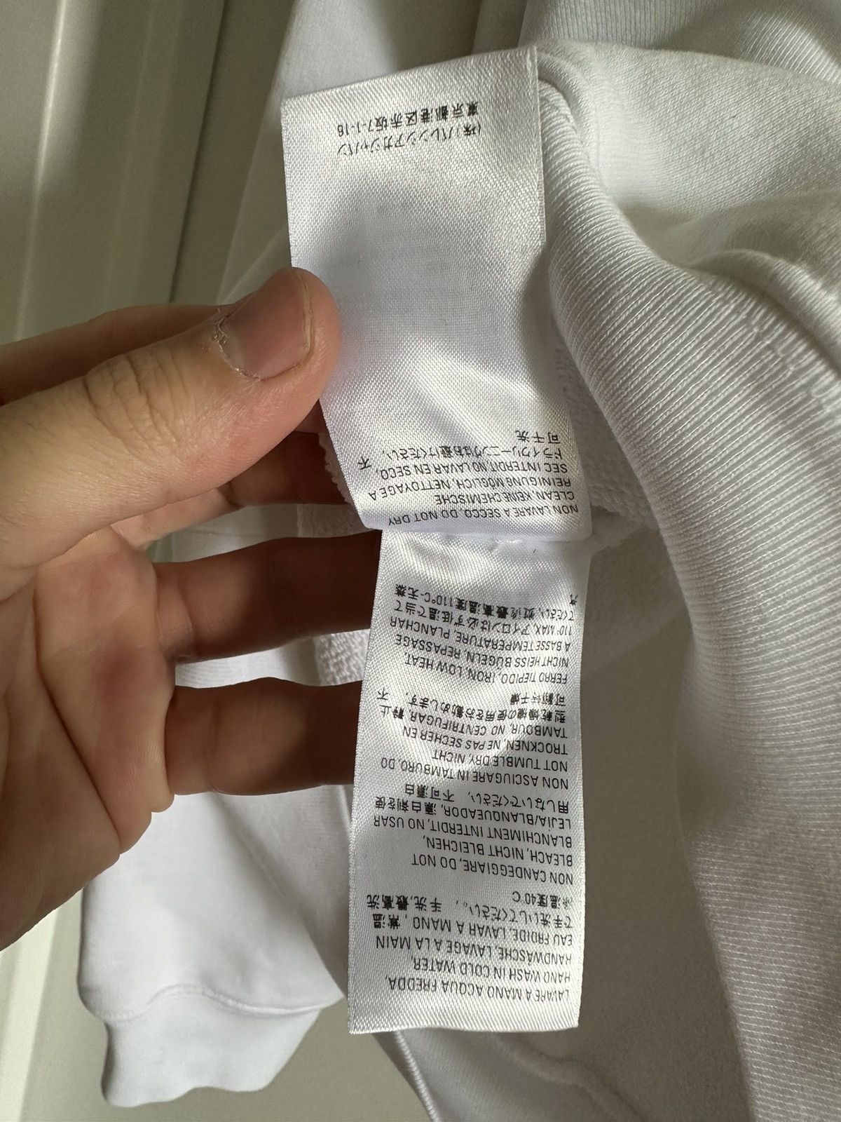 Balenciaga PARIS OLYMPICS EMBROIDERY HOODIE IN WHITE Size US XS / EU 42 / 0 - 8 Thumbnail