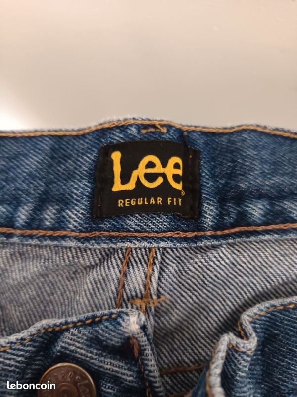 Lee Lee Regular fit Jean - Blue - Men Size US 32 / EU 48 - 3 Thumbnail