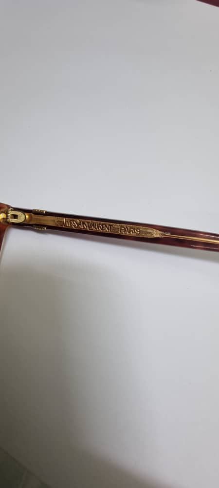 Vintage × Yves Saint Laurent 1970s YSL Yves Saint Laurent France Spectacles Rare rayban Size ONE SIZE - 3 Thumbnail