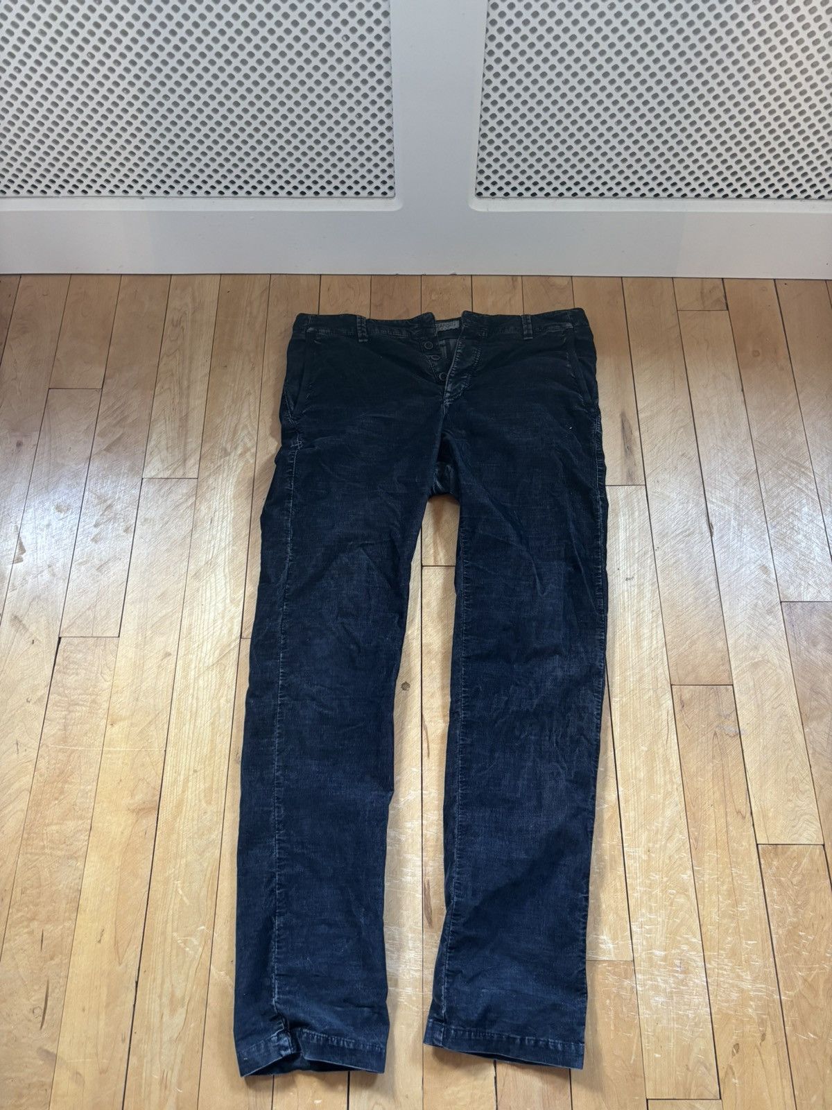 Transit Uomo Navy Transit Uomo corduroy pants Size US 32 / EU 48 - 1 Thumbnail