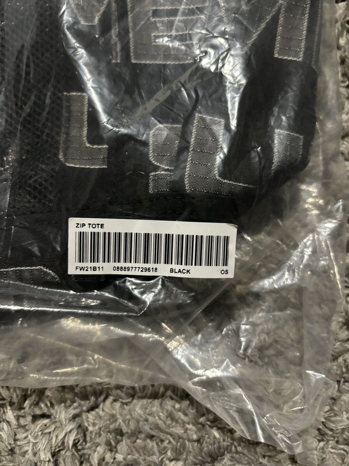 Supreme Supreme Zip Tote Bag Size ONE SIZE - 5 Thumbnail