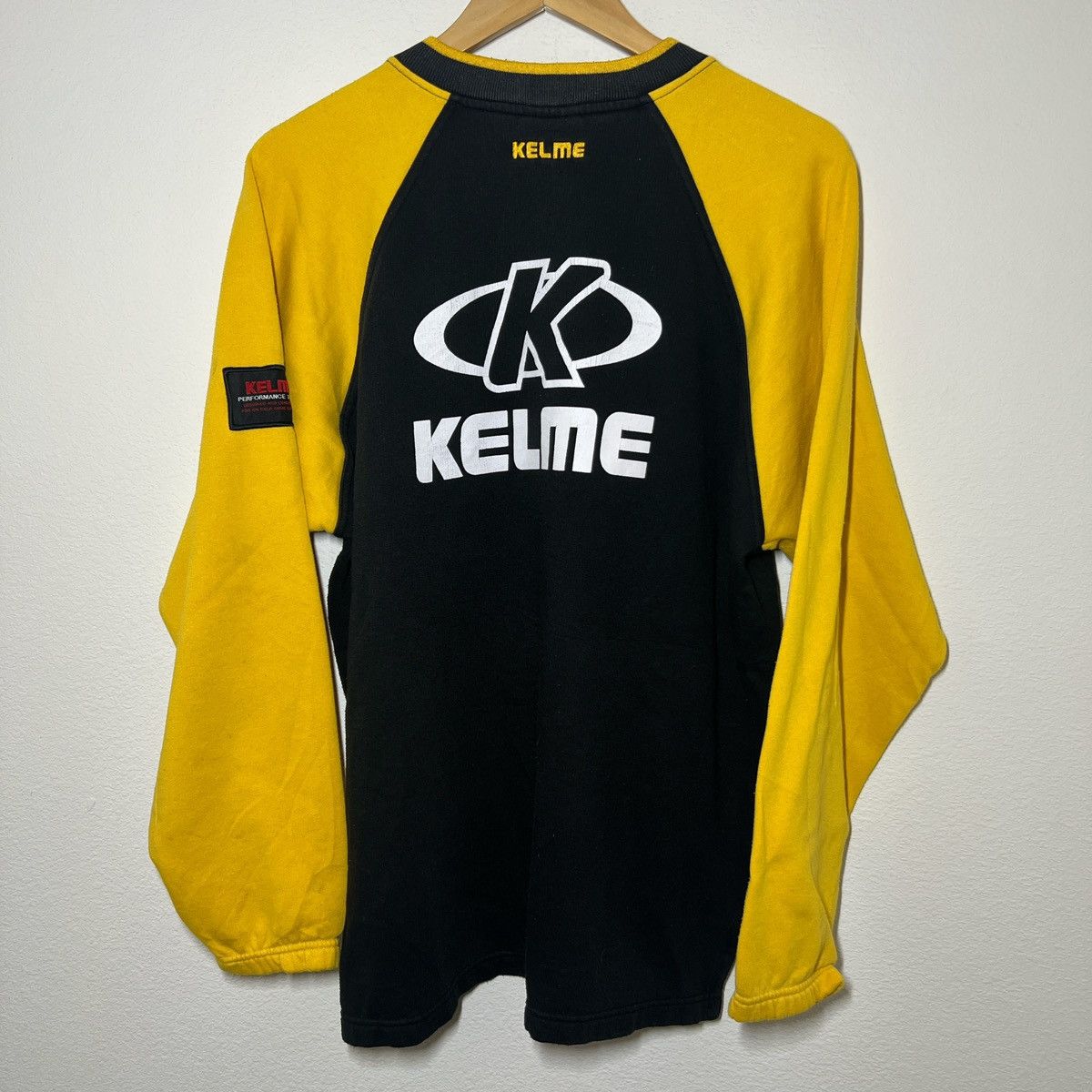 Vintage Villarreal 90s Kelme Sweatshirt | Vintage Soccer Size US M / EU 48-50 / 2 - 3 Thumbnail