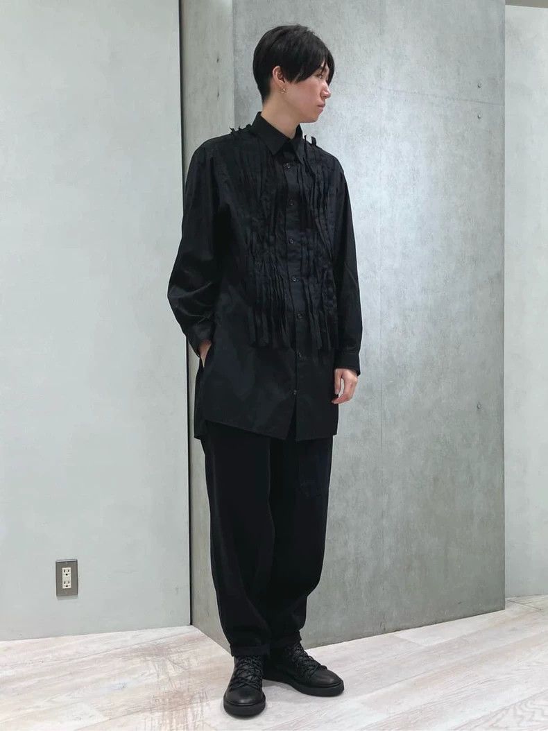 Yohji Yamamoto Yohji Yamamoto 24AW pleated shirt Size US L / EU 52-54 / 3 - 3 Thumbnail