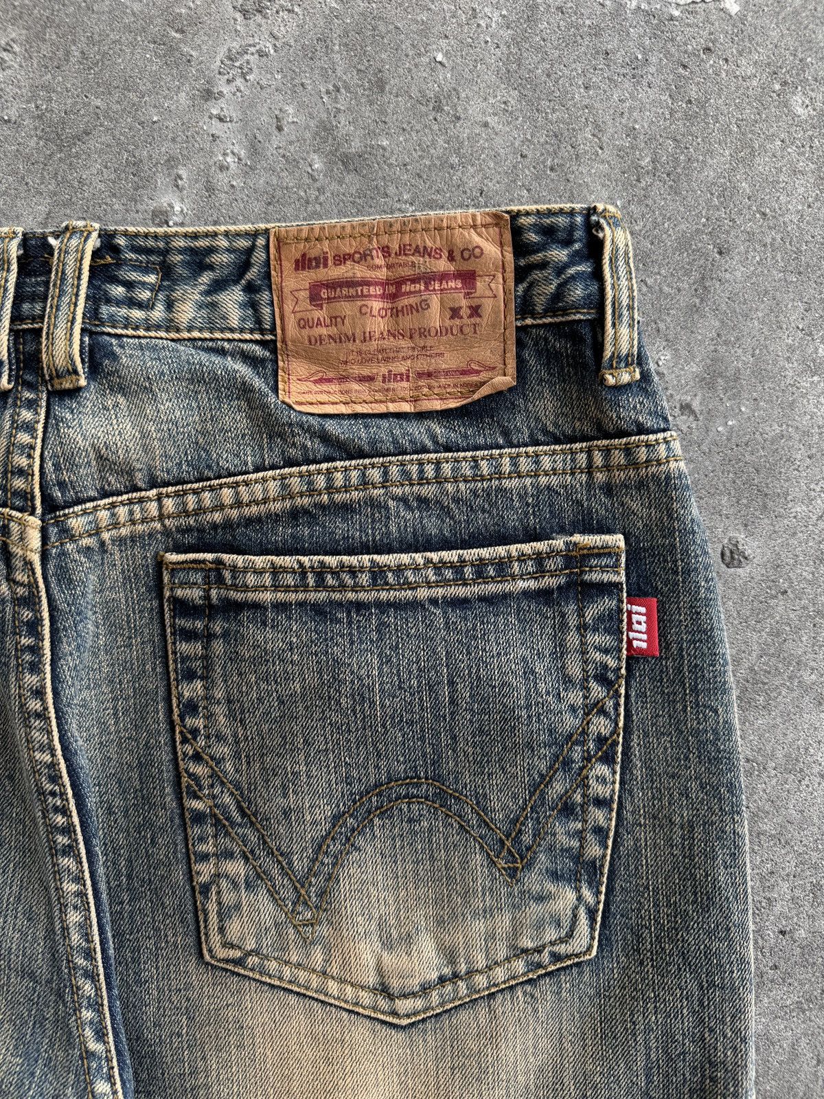 Japanese Brand Iloi Jeans Distressed Mudwash Splatter Denim Pants Size US 31 - 10 Thumbnail