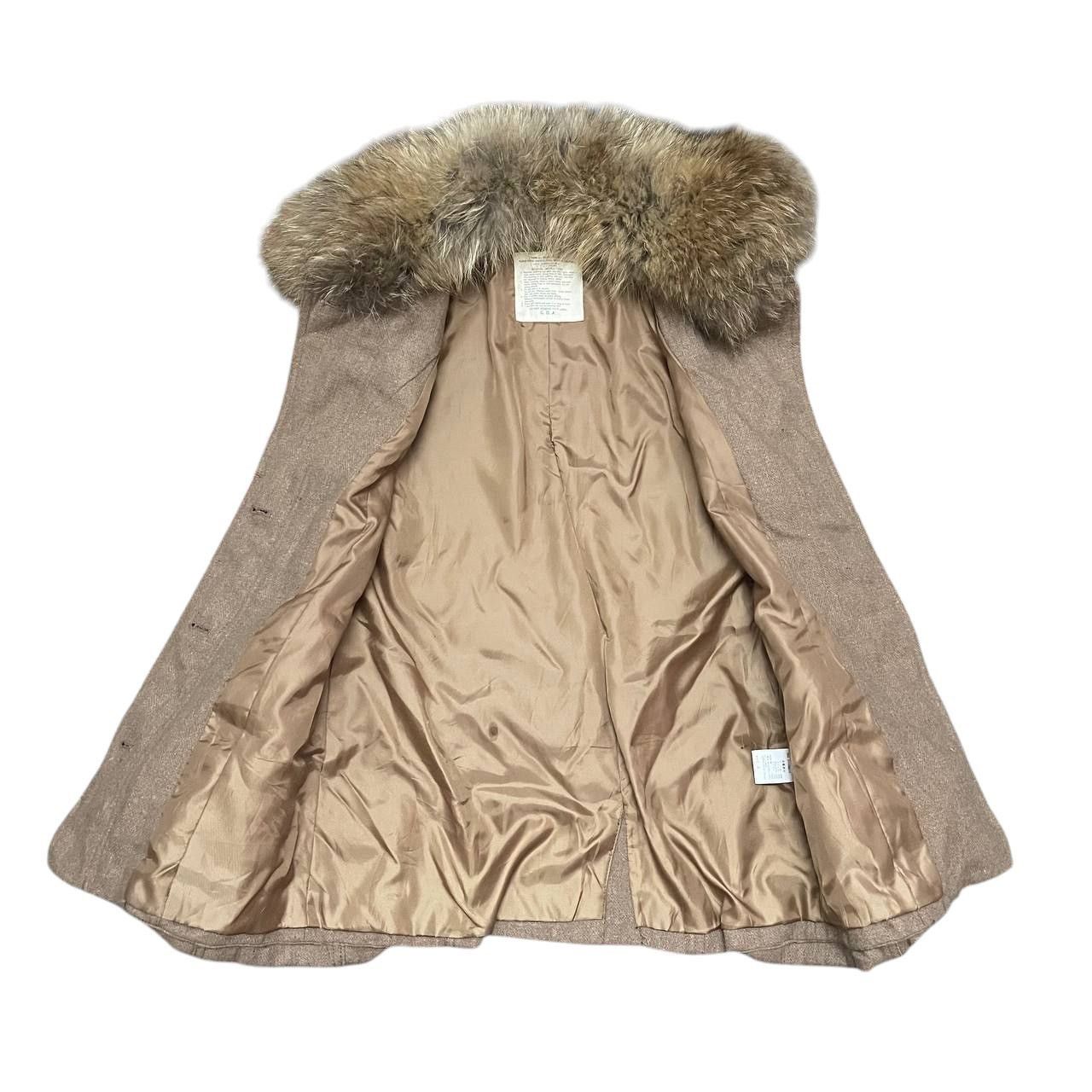 If Six Was Nine Vintage GOA Fur Jacket Size M / US 6-8 / IT 42-44 - 7 Thumbnail