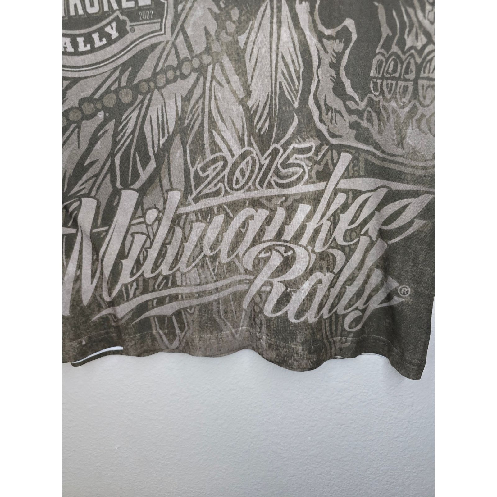 Other Milwaukee Rally Shirt Motorcycle Sublimation L Polyester Tee Size US L / EU 52-54 / 3 - 2 Thumbnail