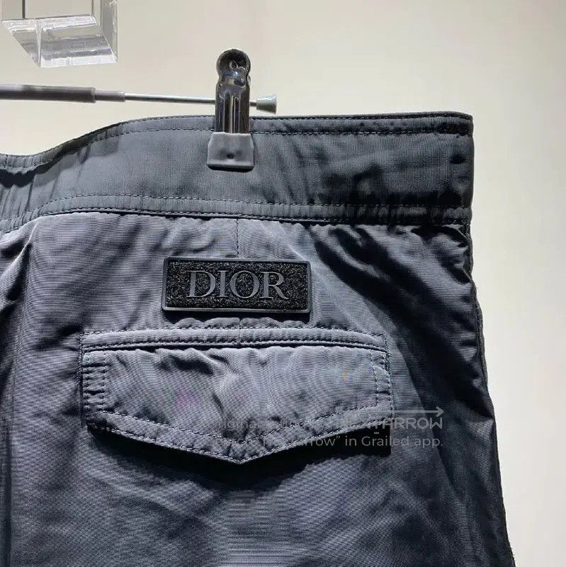 Dior Dior Casual Gray Nylon Trousers for Men . Size US 30 / EU 46 - 5 Thumbnail