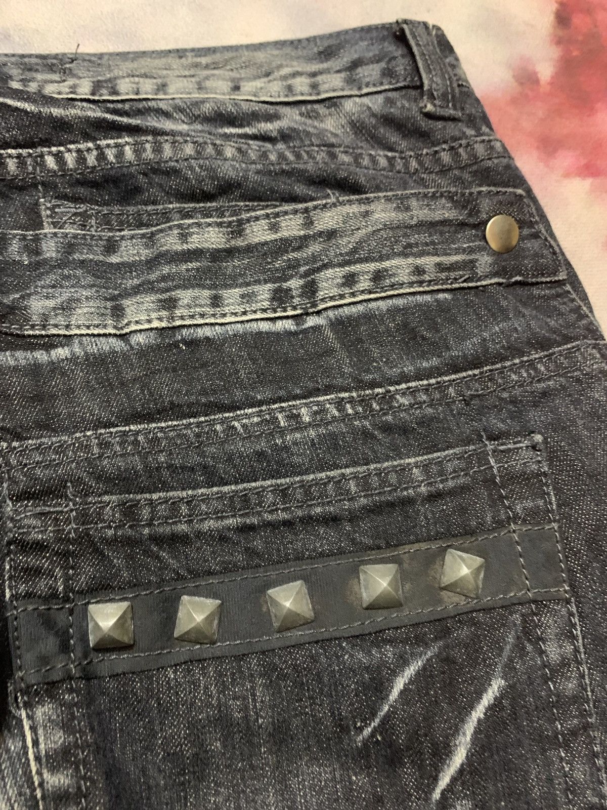 Japanese Brand Double Waist Japan Brand Rain Denim Share Spirit PPFM LGB Size US 34 / EU 50 - 10 Thumbnail