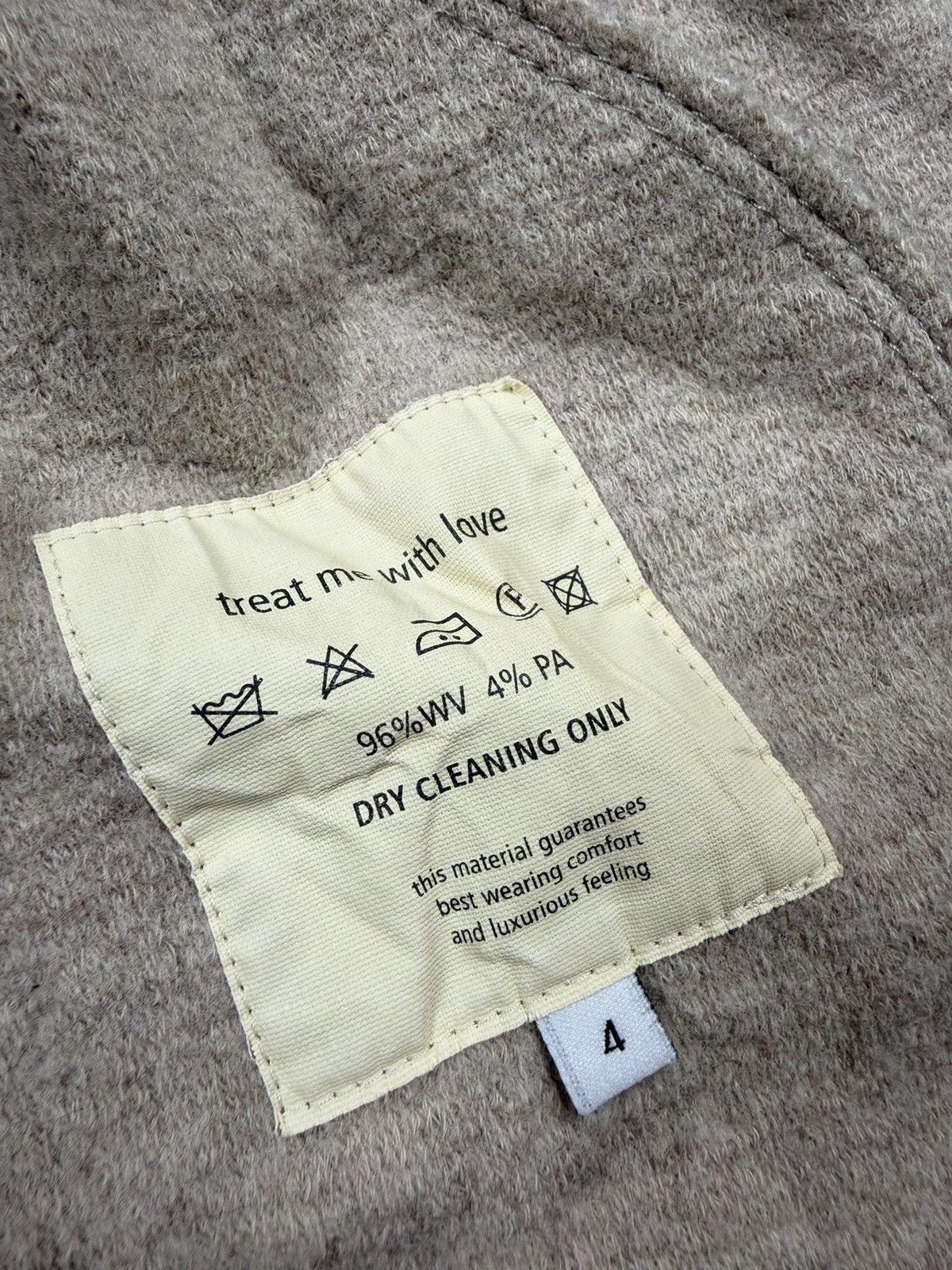 Frauenschuh Frauenschuh Light Wool Coat Cardigan Size 4 Size M / US 6-8 / IT 42-44 - 7 Thumbnail