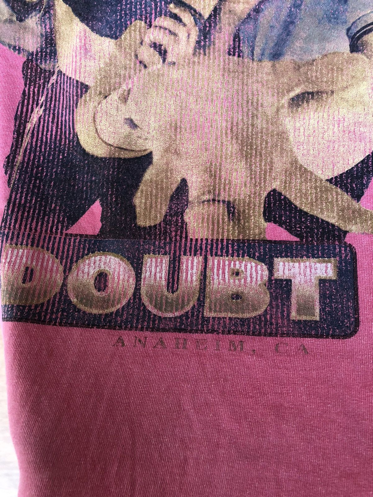 Band Tees Vintage No Doubt Pink Shirt Tee Size US XL / EU 56 / 4 - 7 Thumbnail