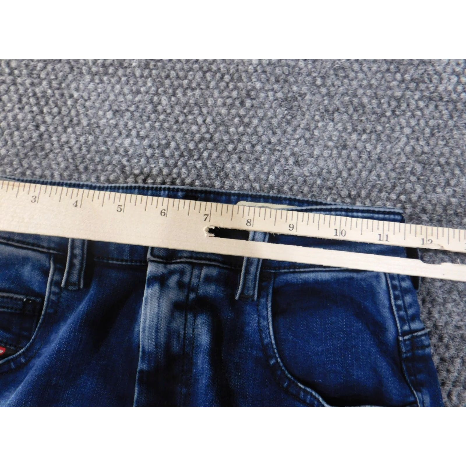 Diesel diesel jeans Women 24 Skinny High Waist Blue Denim Dress Pants Women's Classic Zip Distressed Retro 27 in Inseam Mens (Note: This item is Women) Size 40" / US 18 - 5 Thumbnail