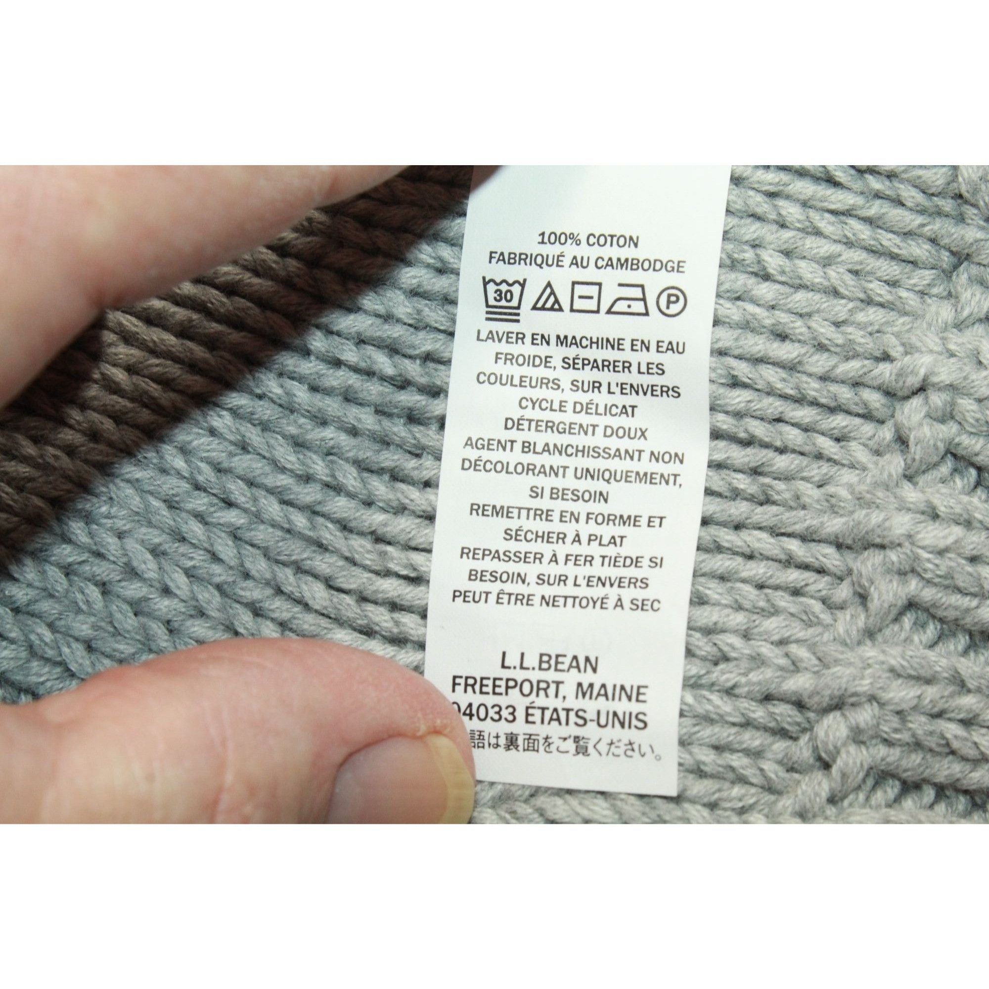 L.L. Bean LL Bean Womens Double L Cable Sweater Zip Cardigan Preppy Ou Size XS / US 0-2 / IT 36-38 - 11 Thumbnail