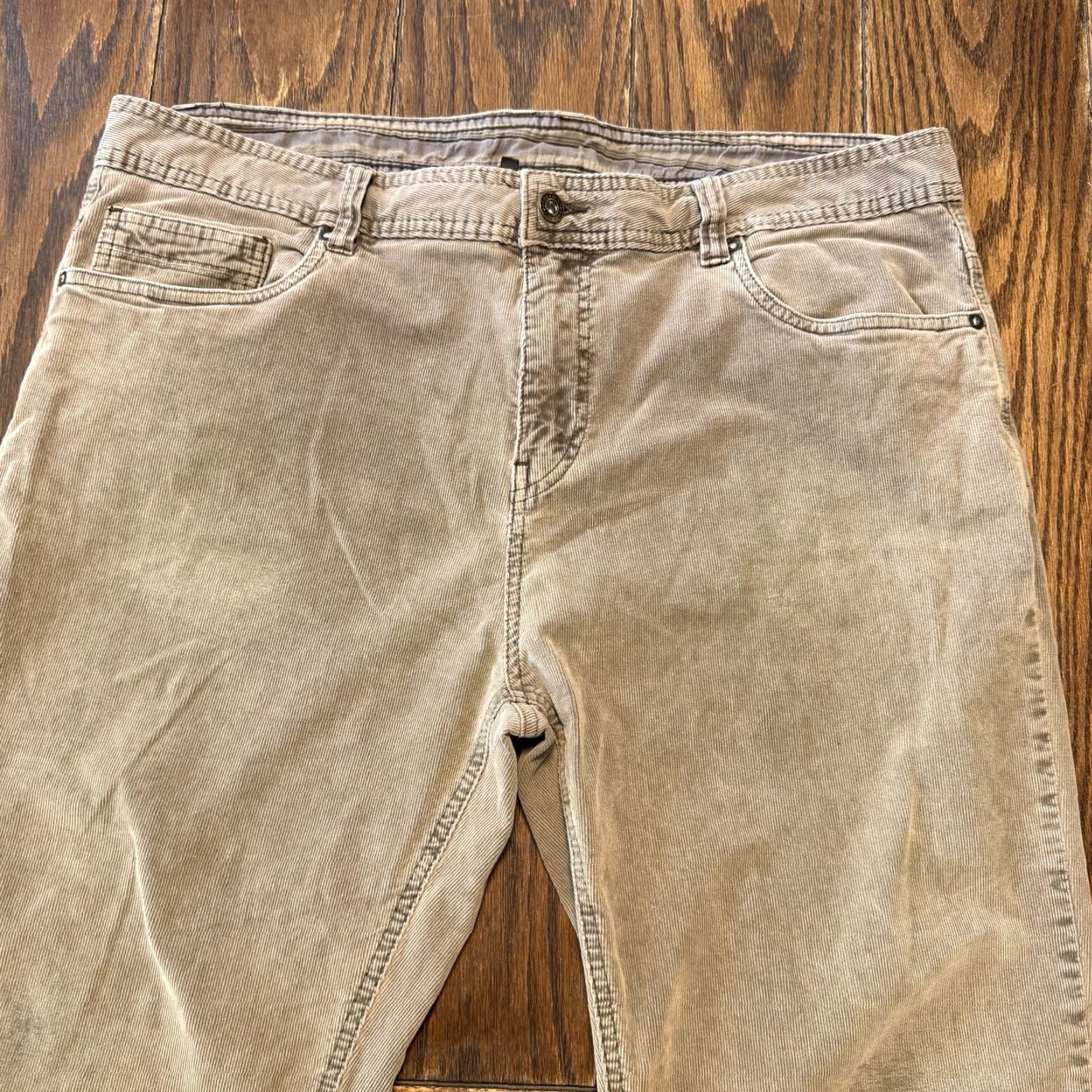 Prana Prana Jeans Mens 38x34 Slim Fit Brown Corduroy Stretch 5-Pocket Pant Casual Jeans Size US 38 / EU 54 - 3 Thumbnail