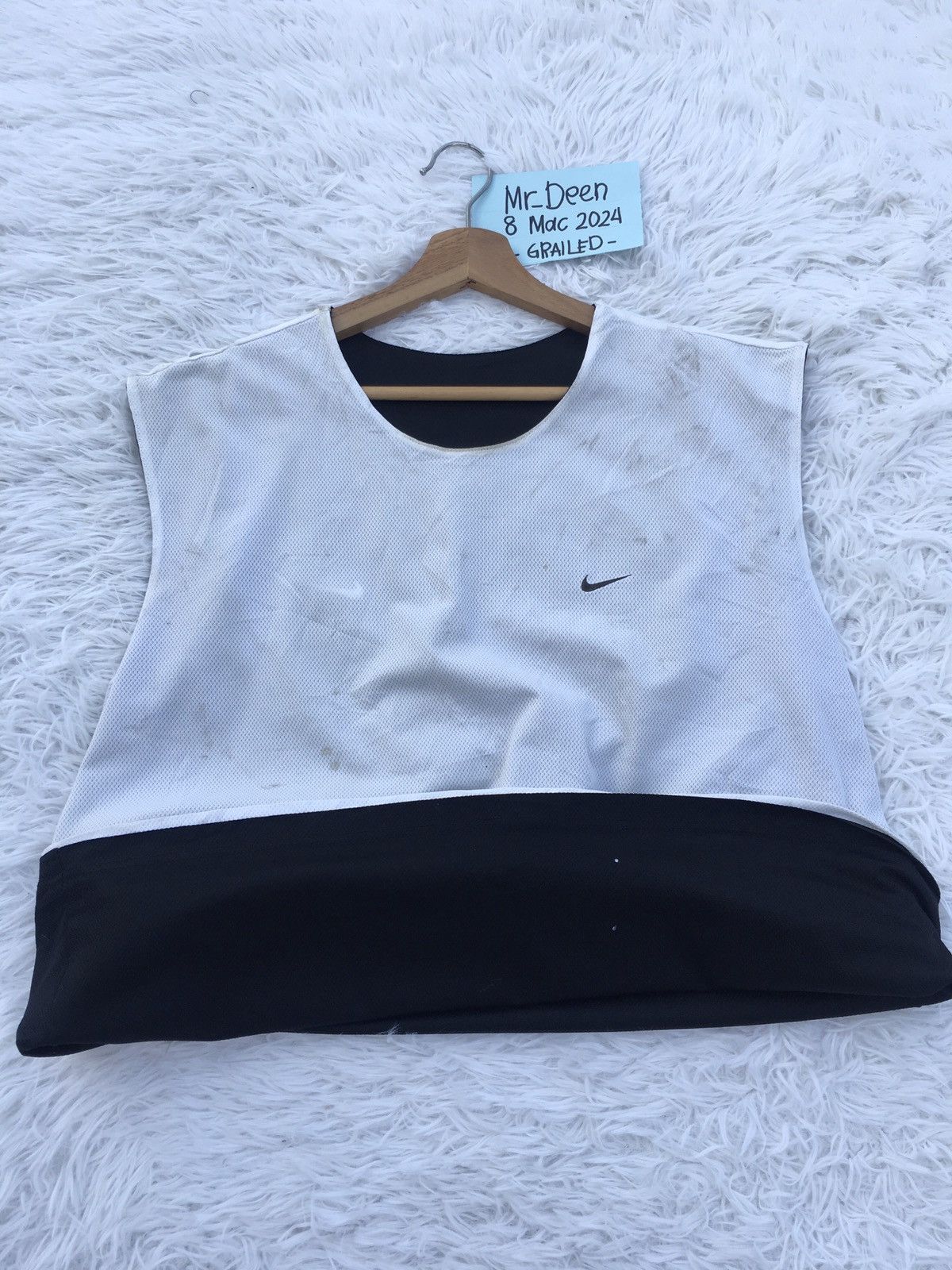 Nike Rare Vintage Nike Sleeveless reversible Jersey Size US L / EU 52-54 / 3 - 6 Thumbnail