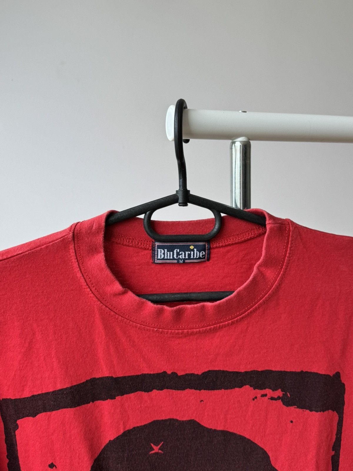 Vintage Vintage Che Guevara Big Face Graphic T-shirt Red Star Size US M / EU 48-50 / 2 - 3 Thumbnail