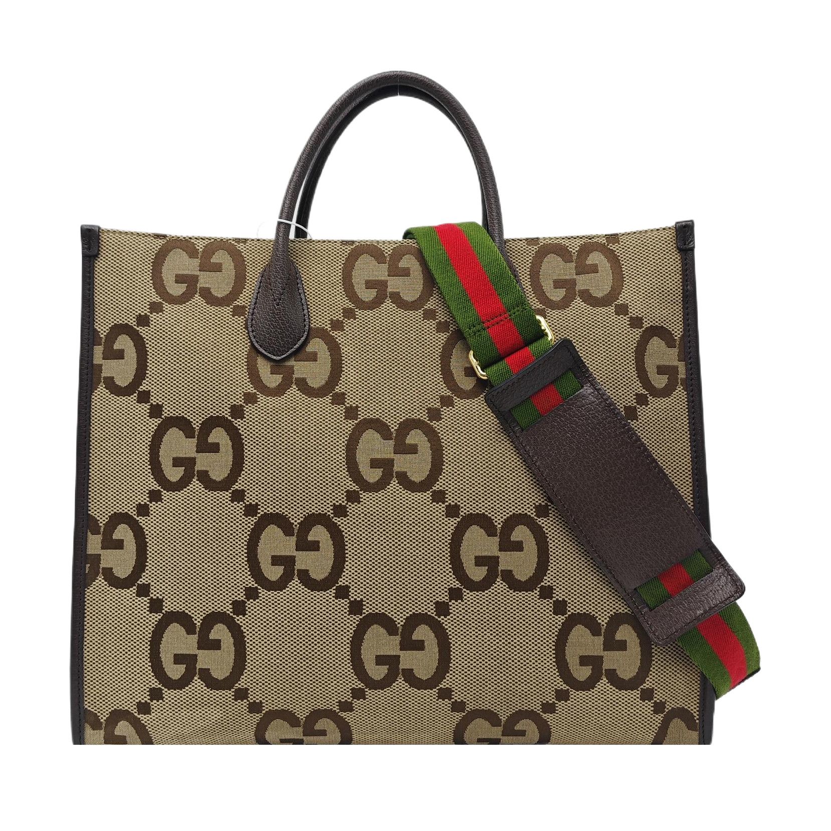 Gucci Gucci Jumbo GG Canvas Tote Bag Size ONE SIZE - 1 Thumbnail