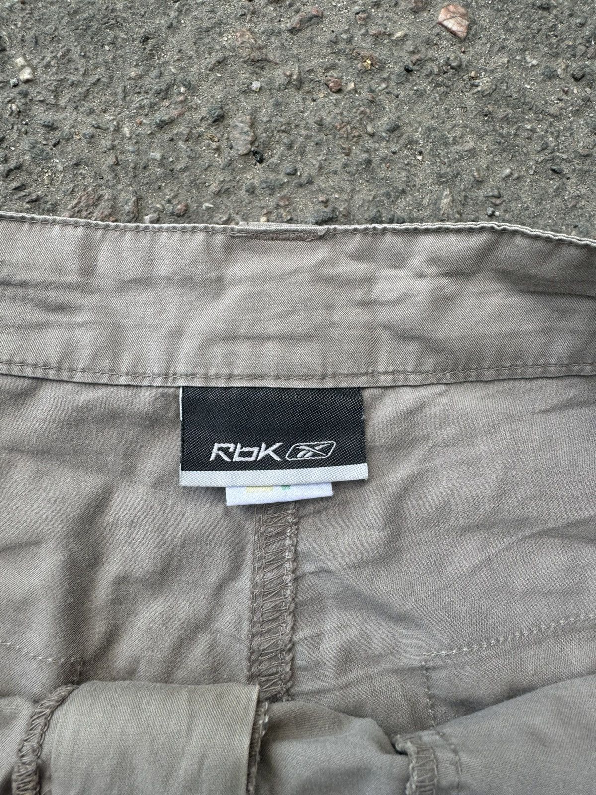 Japanese Brand × Reebok × Vintage Vintage Reebok Parachute Pants Baggy Cargo utility Size US 34 / EU 50 - 9 Thumbnail