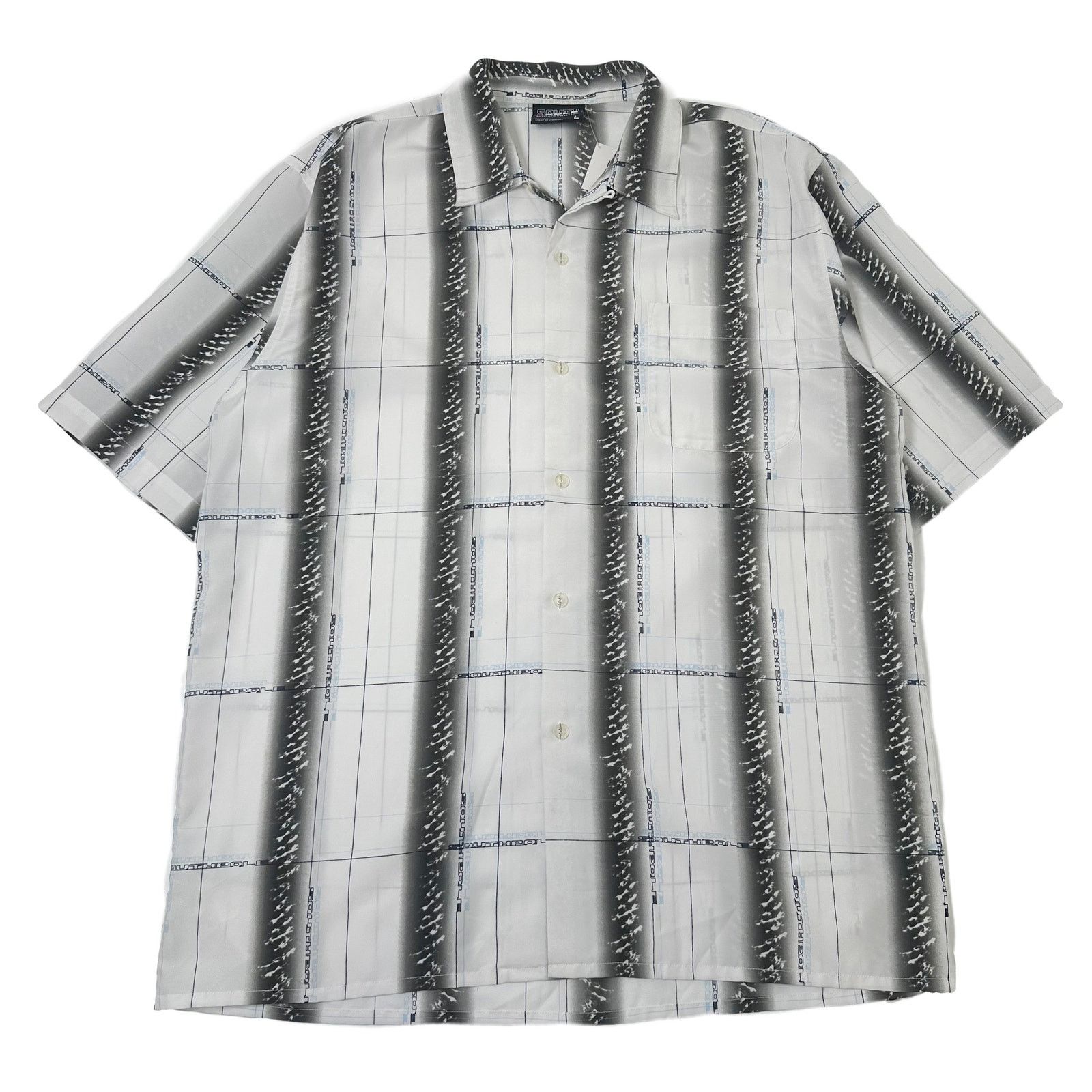 Southpole Y2K SouthPole Striped Short Sleeve Button Up L Size US L / EU 52-54 / 3 - 1 Thumbnail