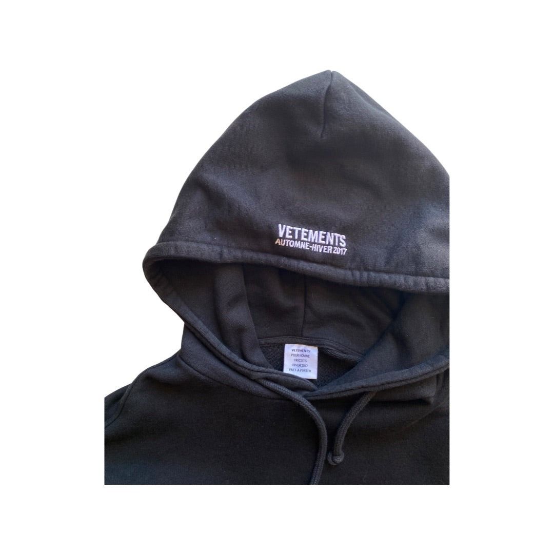 Vetements Vetements Total Fucking Darkness Hoodie Size US M / EU 48-50 / 2 - 12 Thumbnail