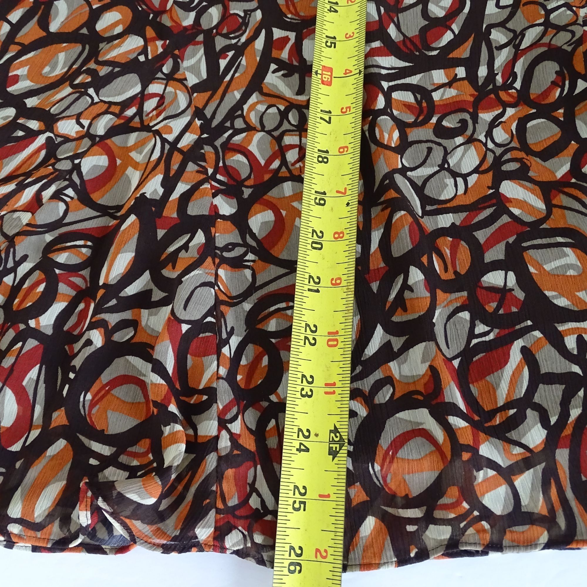 Other Elementz Multicolor Abstract A-line Midi Skirt Women Size S Size 25" / US 0 / IT 36 - 11 Thumbnail