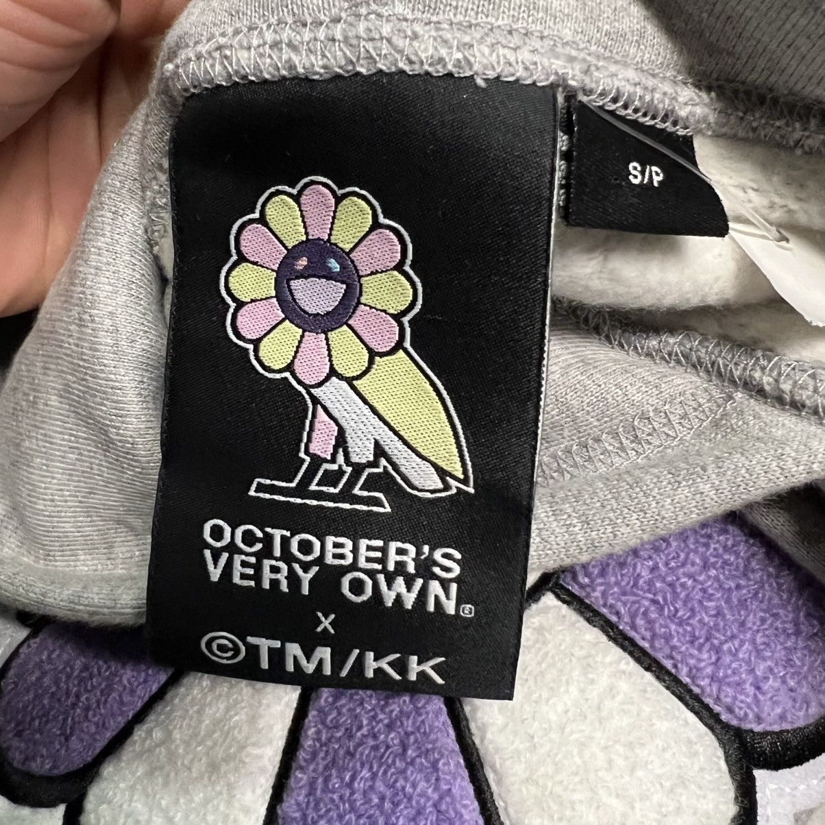 October's Very Own × Takashi Murakami Takashi Murakami x OVO Surplus Flower Owl Hoodie Grey Size US S / EU 44-46 / 1 - 5 Thumbnail