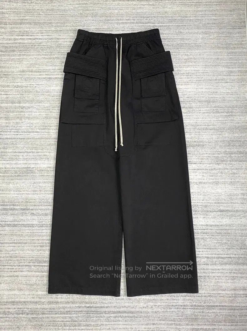 Rick Owens Rick Owens Wide-leg double-loop pants. Size US 30 / EU 46 - 1 Thumbnail