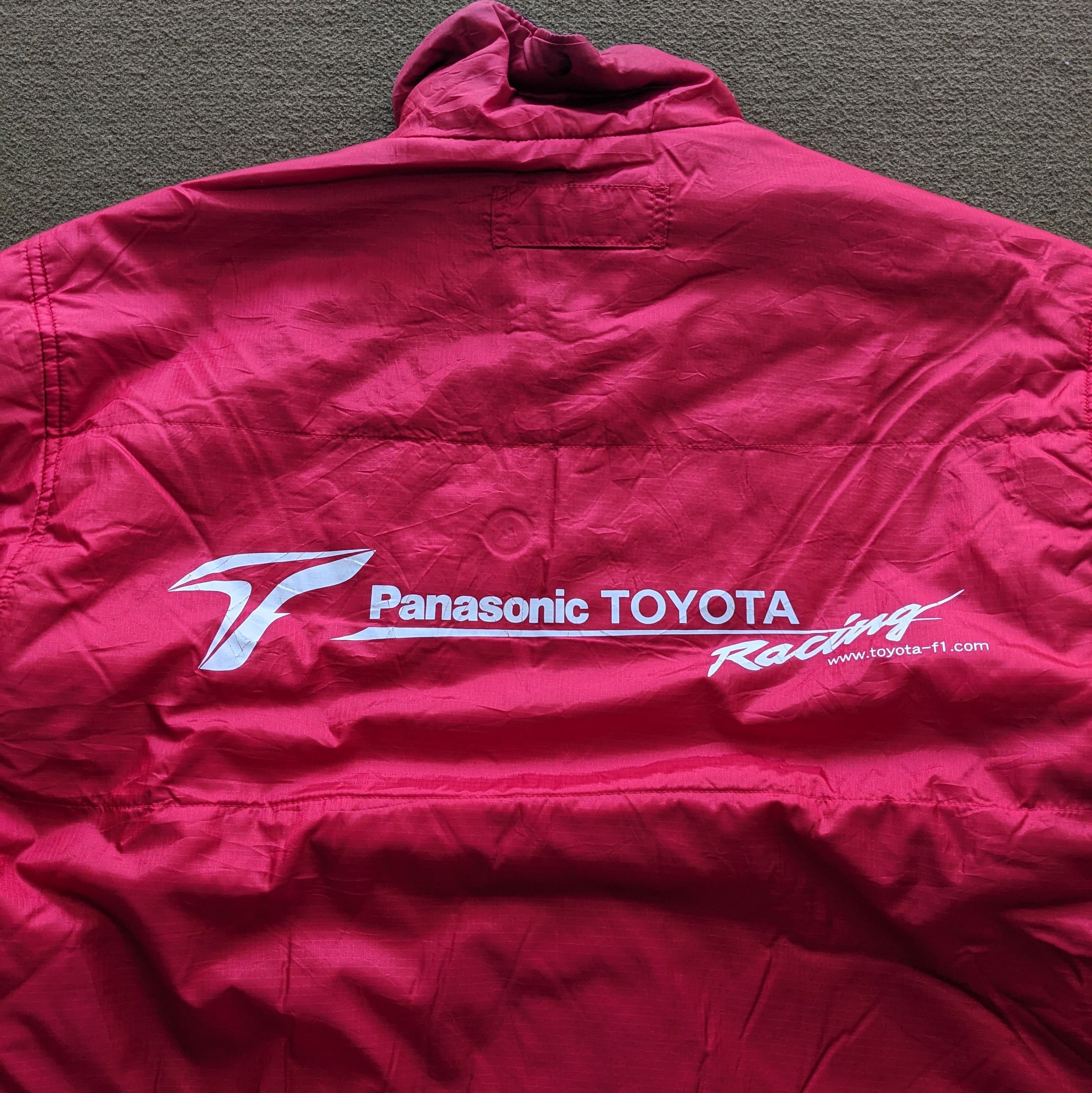 Vintage Vintage PANASONIC Toyota Racing Team Jacket Size US M / EU 48-50 / 2 - 2 Thumbnail