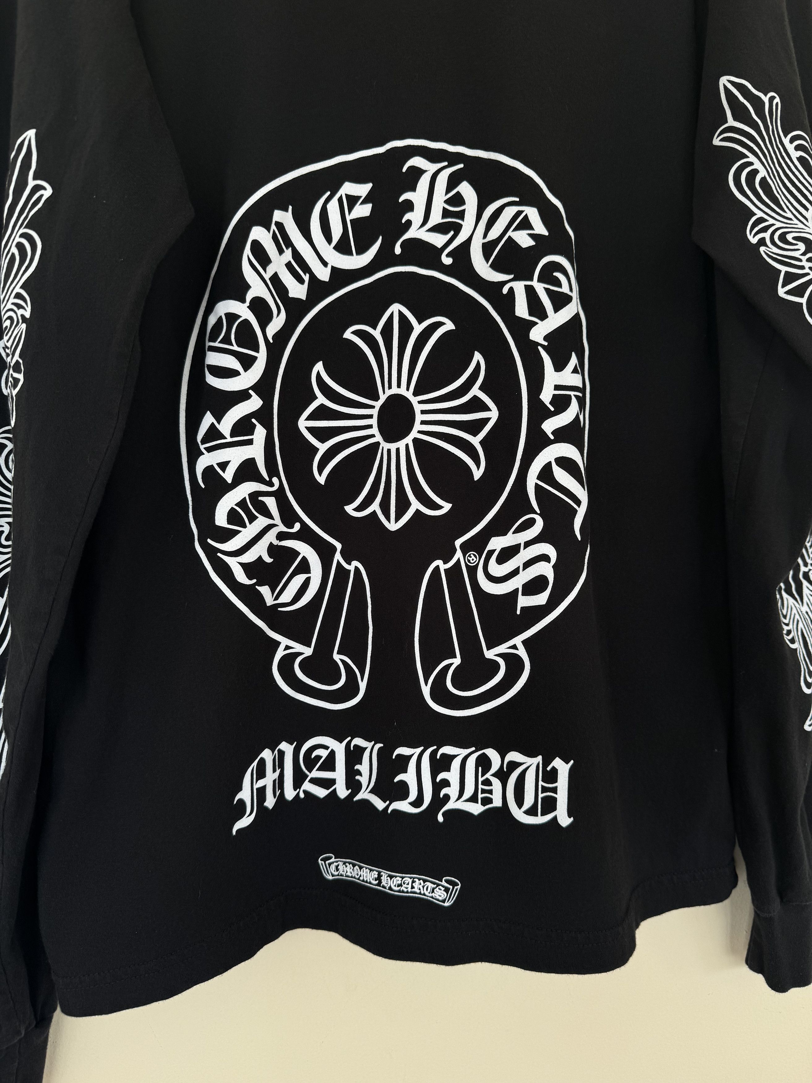 Chrome Hearts Vintage CH Malibu Exclusive L/S Tee Size US XL / EU 56 / 4 - 5 Thumbnail