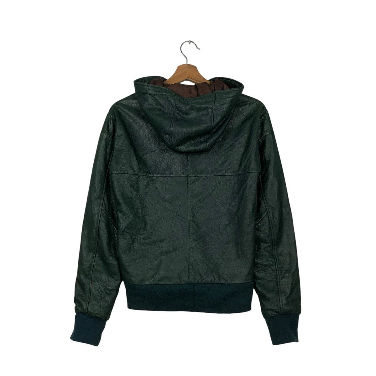 Japanese Brand 🔥UNKNOWN BRAND JAPANESE CROPPED LEATHER JACKET ISSEY MIYAKE Size US S / EU 44-46 / 1 - 10 Thumbnail