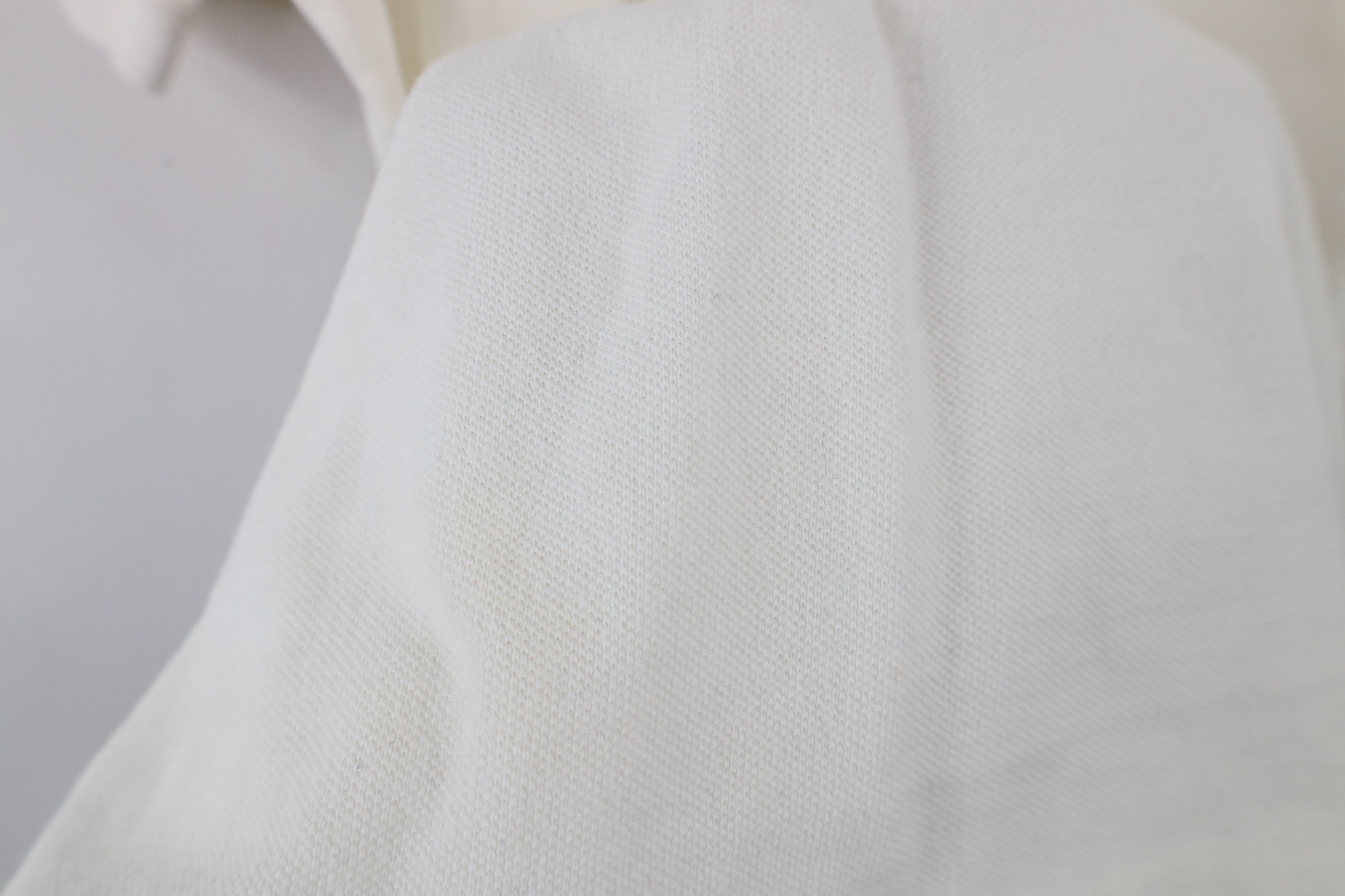 Ralph Lauren × Vintage Vintage 90s Ralph Lauren Short Sleeve Polo Shirt White Size US L / EU 52-54 / 3 - 5 Thumbnail