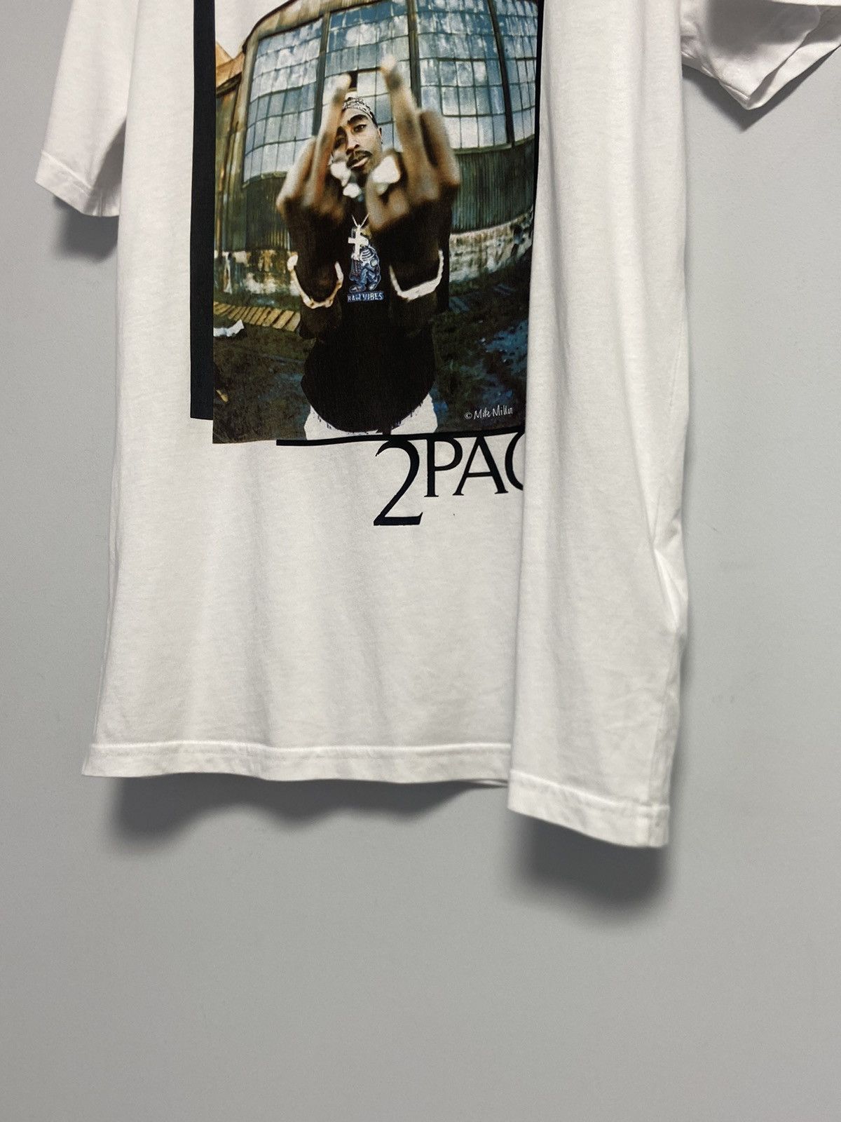 Band Tees Replay Vintage T-Shirt 2pac Size US M / EU 48-50 / 2 - 2 Thumbnail