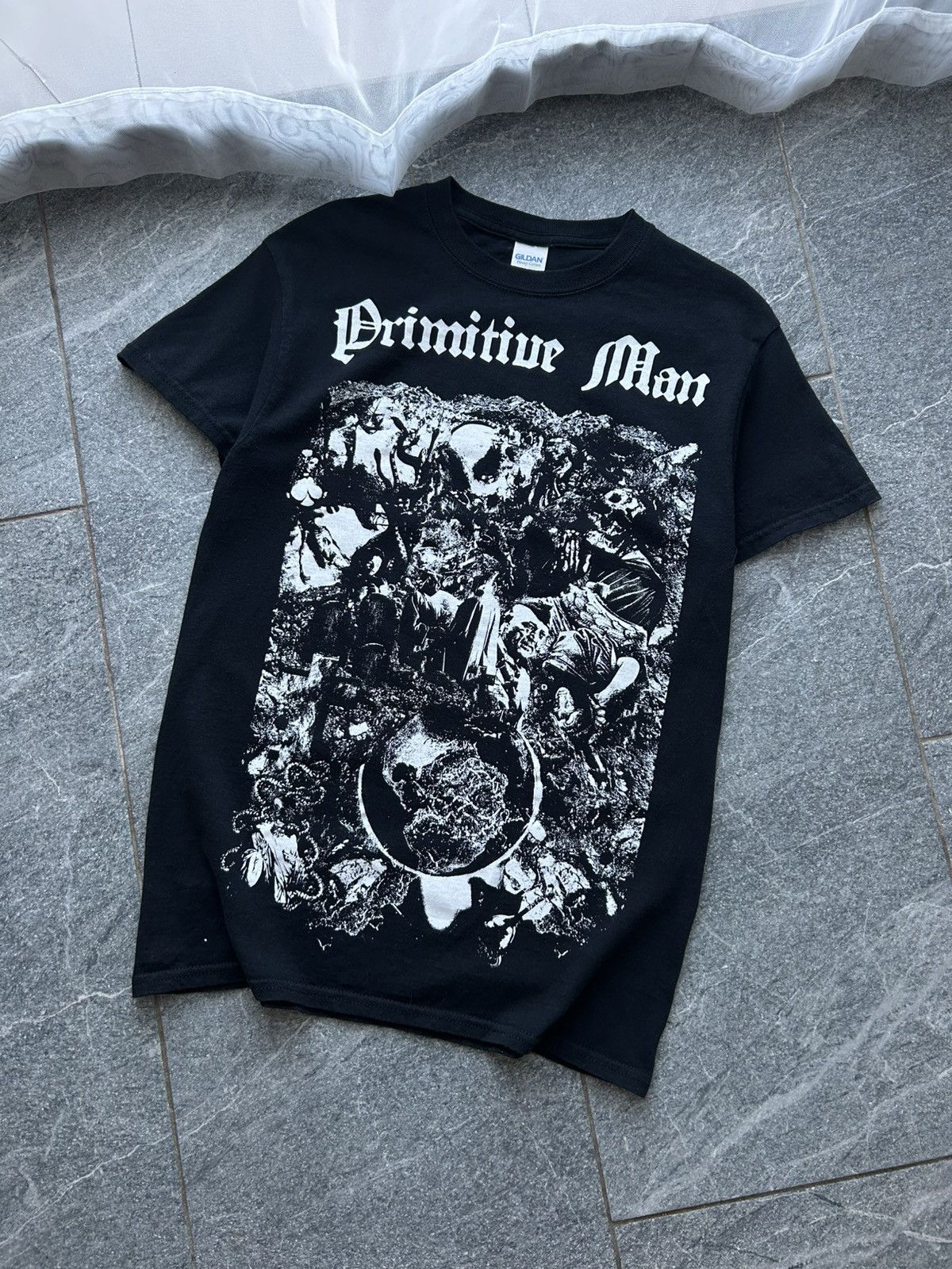 Band Tees Vinrage shirt tee short sleeve small primitive man Size US S / EU 44-46 / 1 - 11 Thumbnail