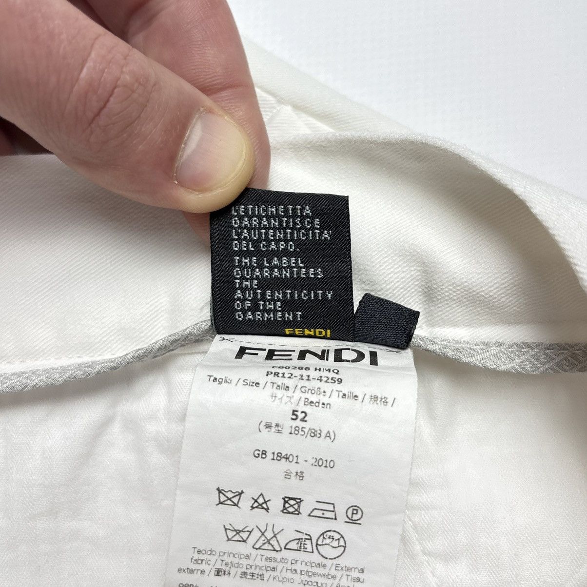 Fendi Fendi Vintage Trousers Chinos Pants Size US 34 / EU 50 - 19 Thumbnail