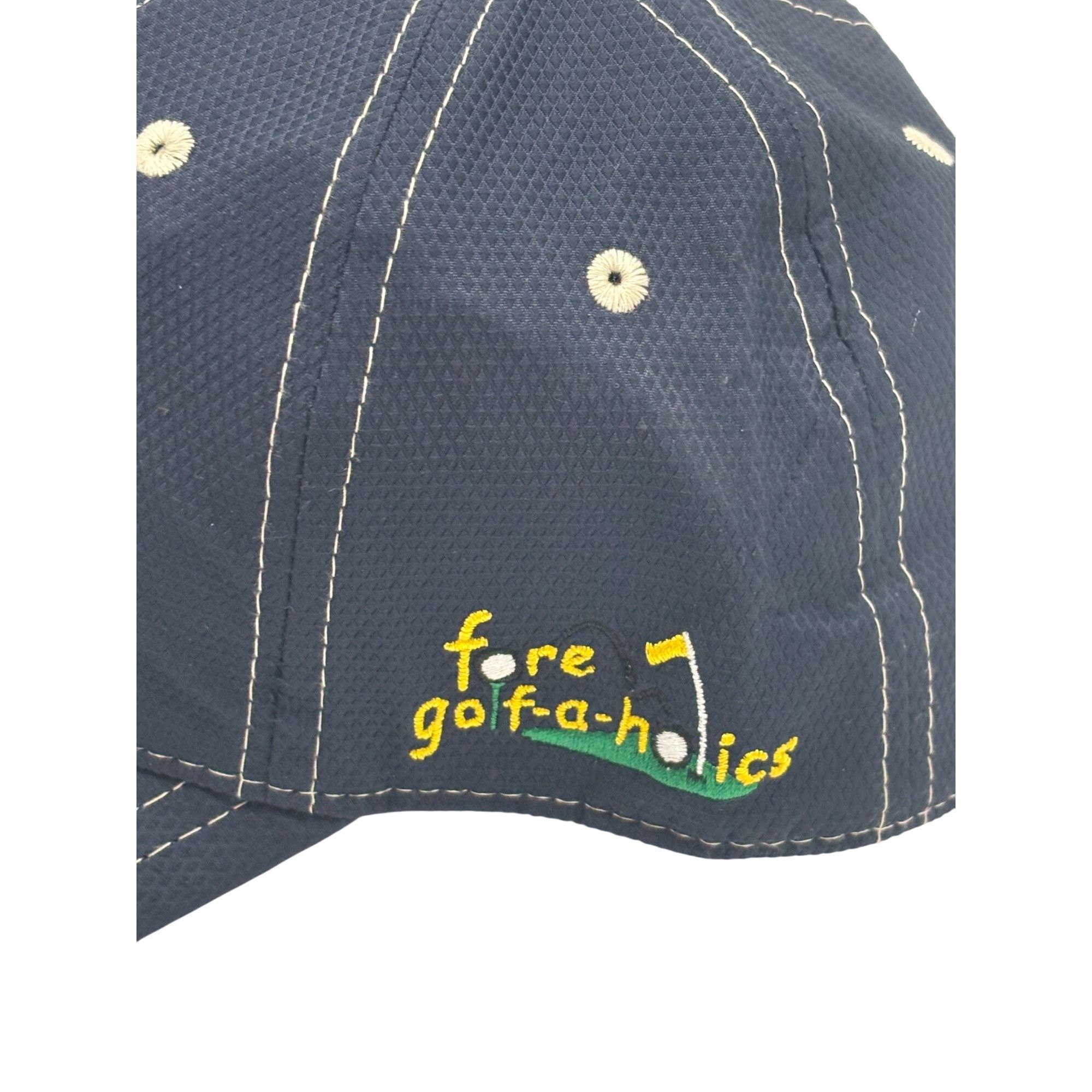 Other Pukka Stars and Stripes Tee Embroidered Mesh Golf Cap, Navy Size ONE SIZE - 5 Thumbnail