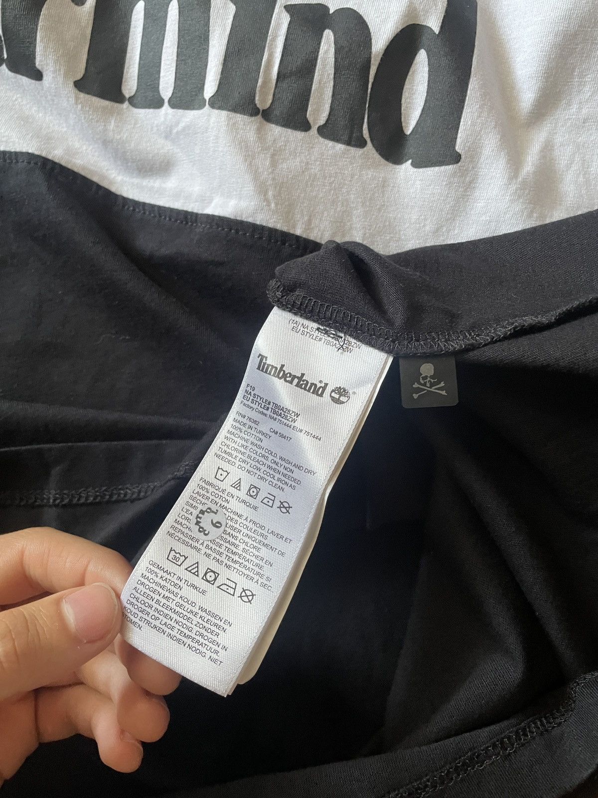 Mastermind Japan × Timberland Timberland x Mastermind Japan Black Oversize T-Shirt Size US S / EU 44-46 / 1 - 7 Thumbnail