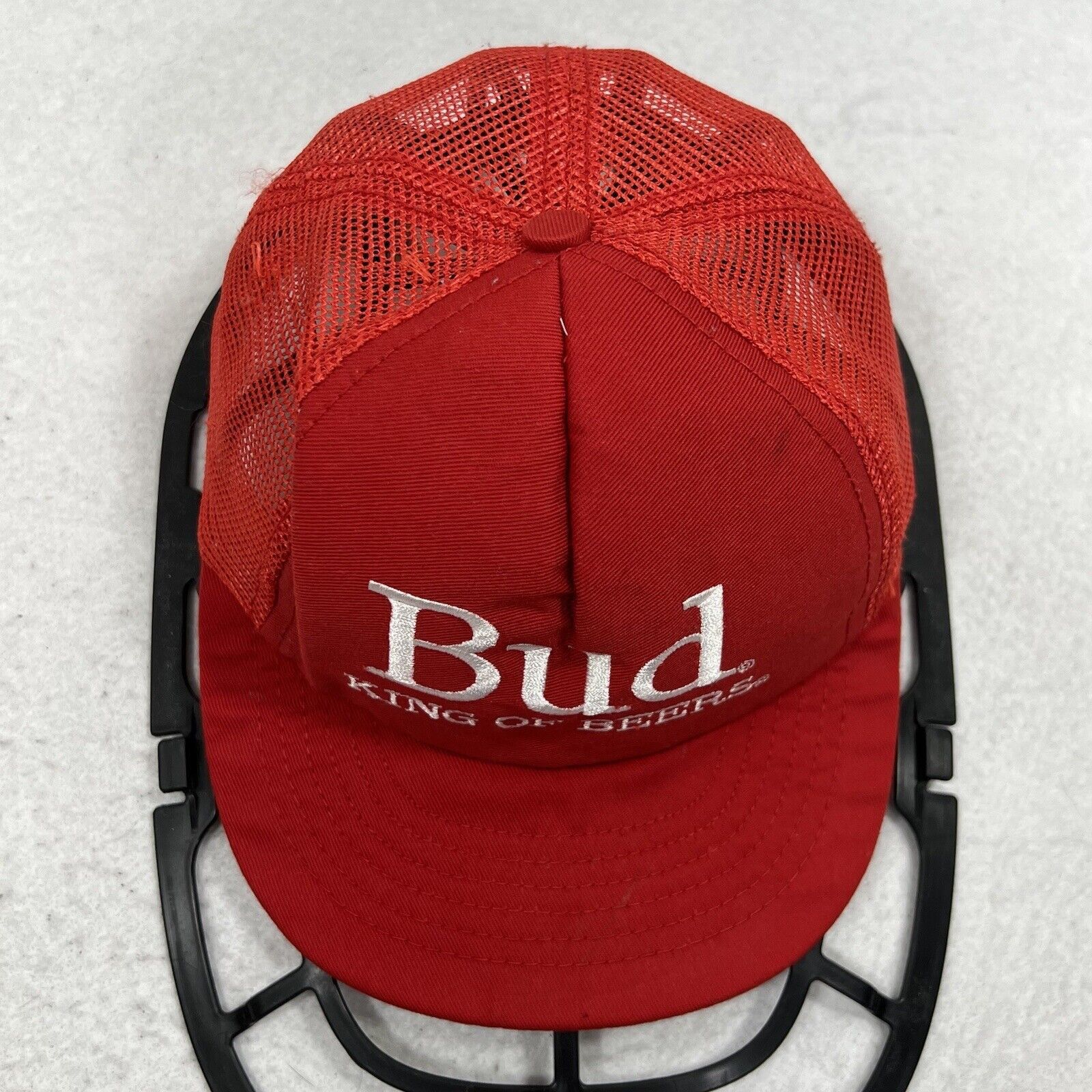 Vintage Vintage Bud Light Adult Snapback Adjustable Trucker Hat USA Size ONE SIZE - 6 Thumbnail