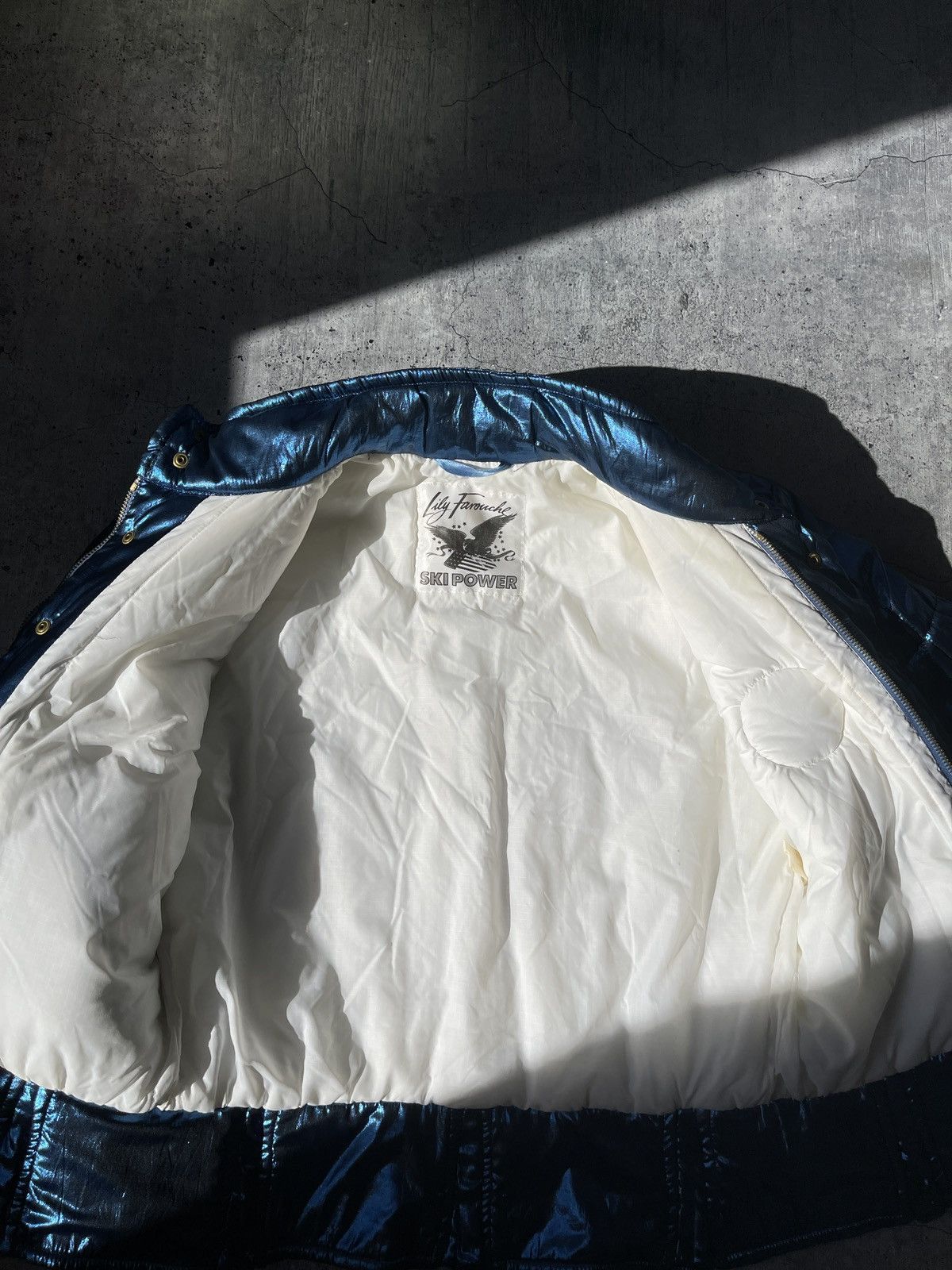 Other Vintage 80's Lily Farouche Overprint Eagle Ski Power Jacket Size M / US 6-8 / IT 42-44 - 13 Thumbnail