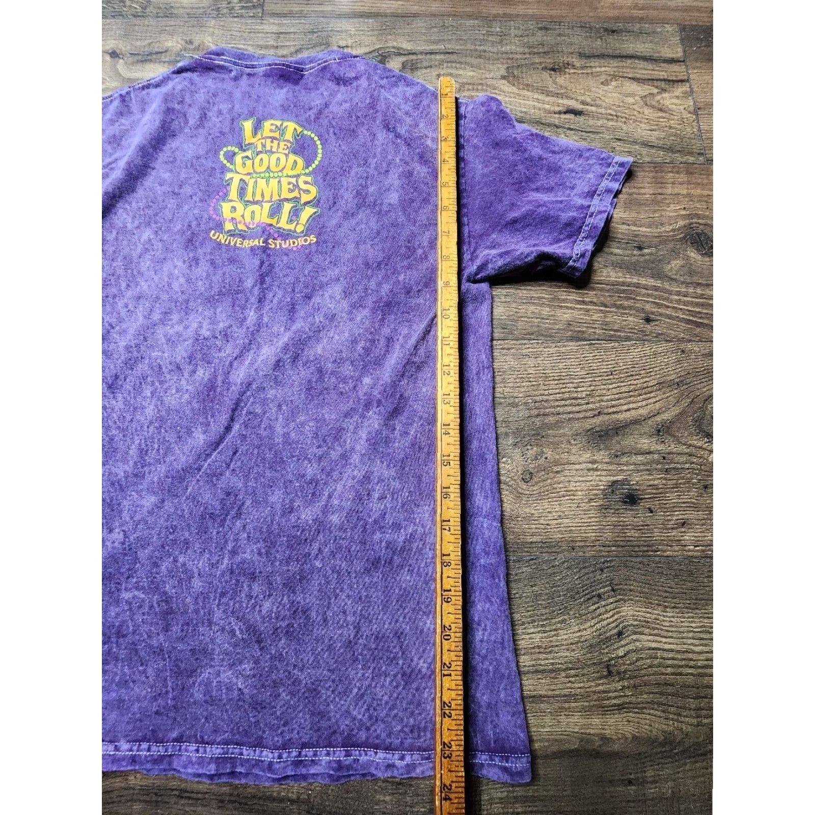 Vintage Universal Studios Shirt Unisex Adults Small Mardi Gras 2022 Let The Good Times Roll Purple T Shirt Size US S / EU 44-46 / 1 - 2 Thumbnail