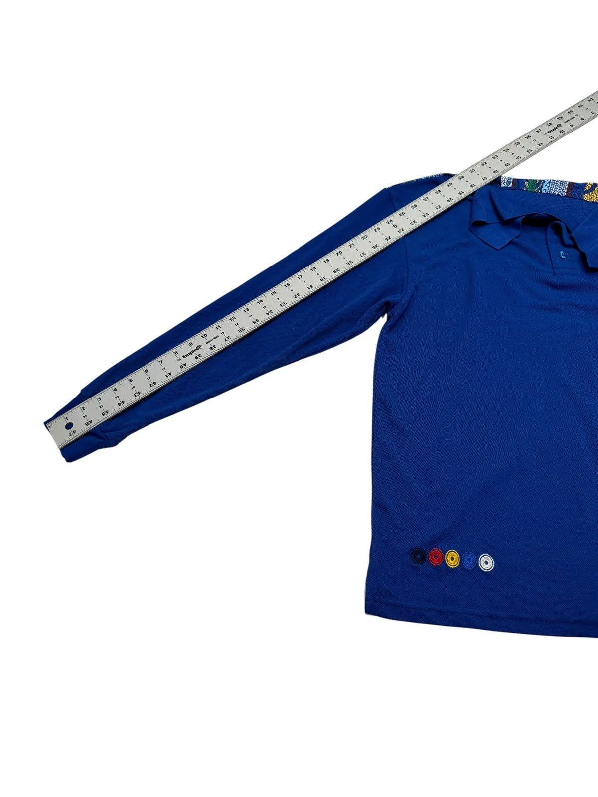 Coogi Vintage 90s Coogi longsleeve Polo shirt embroidered 3D Size US XXL / EU 58 / 5 - 7 Thumbnail
