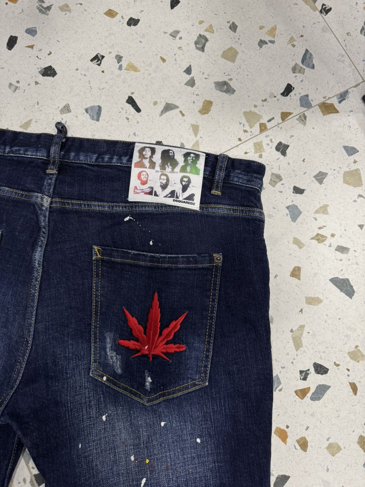 Dsquared2 Dsquared2 x Bob Marley distressed denim shorts size 54 Size US 38 / EU 54 - 17 Thumbnail