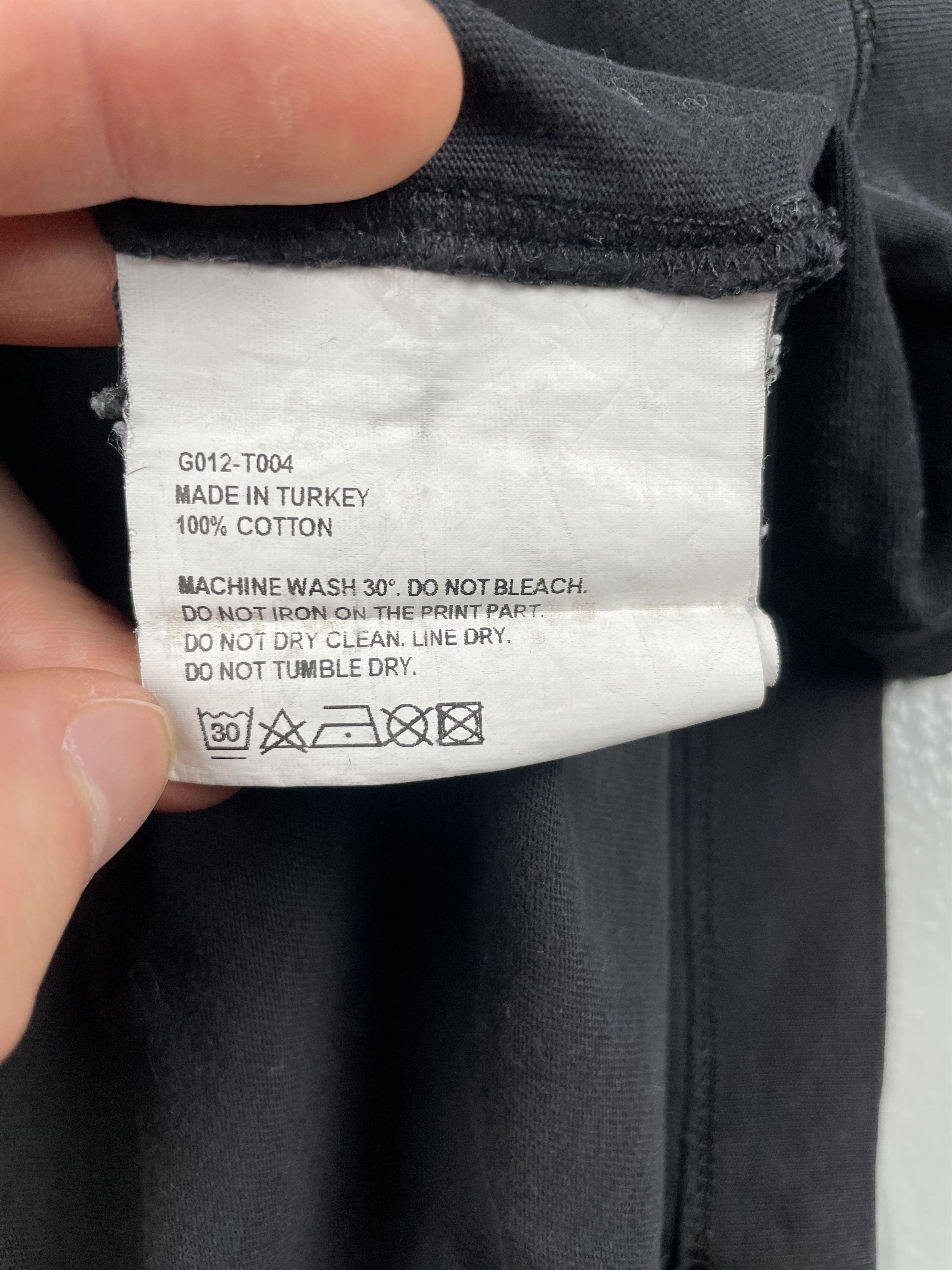 Gosha Rubchinskiy Gosha Rubchinskiy SS18 DJ oversized t-shirt Size US S / EU 44-46 / 1 - 7 Thumbnail