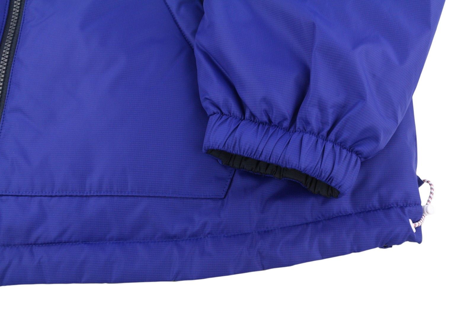 Tommy Hilfiger REVERSIBLE QUILTED M Blue Quilted Hooded Logo Jacket 86389 Size US M / EU 48-50 / 2 - 7 Thumbnail