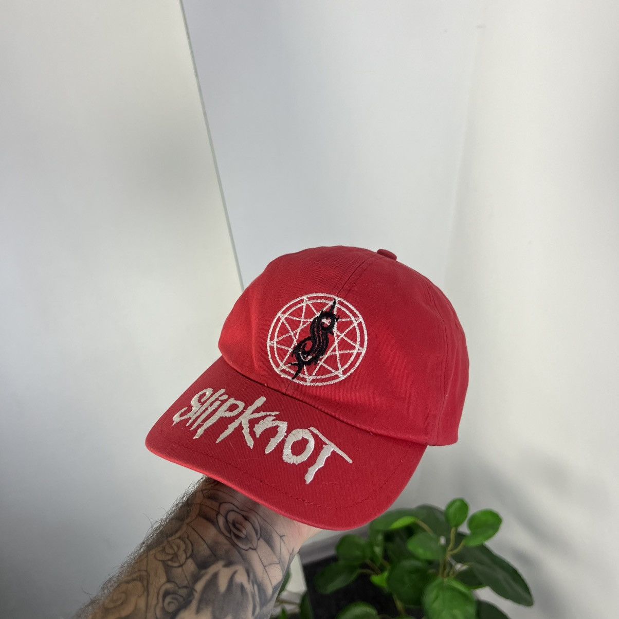 Slipknot Vintage Y2K Slipknot Big Logo Rock Band Baseball Cap Size ONE SIZE - 1 Thumbnail