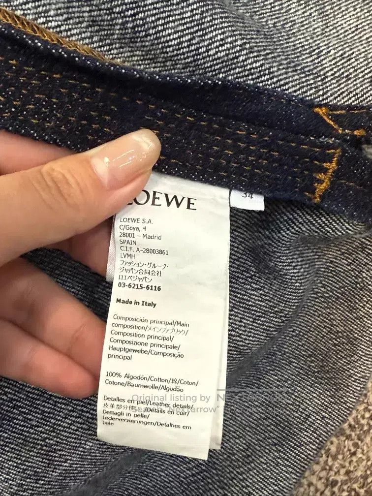 Loewe Loewe Blue Asymmetrical Single-Breasted Long Sleeve Jacket Size XXS / US 00 / IT 34 - 4 Thumbnail
