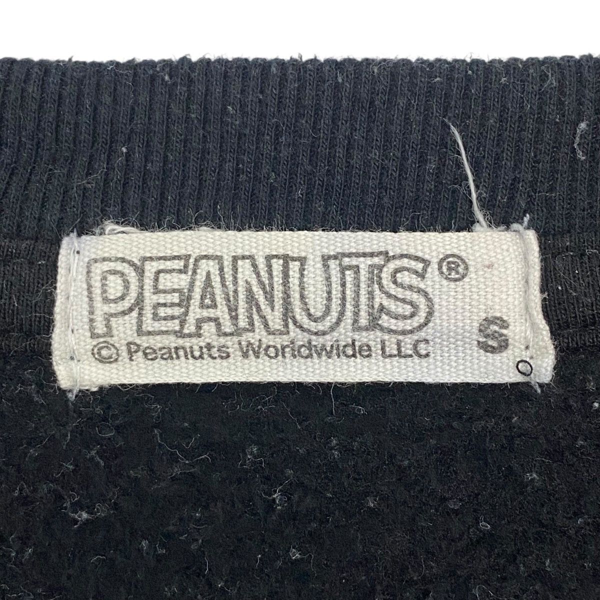 Vintage Vintage Peanuts Printed Crewneck Sweatshirt Black Size S Size US S / EU 44-46 / 1 - 5 Thumbnail