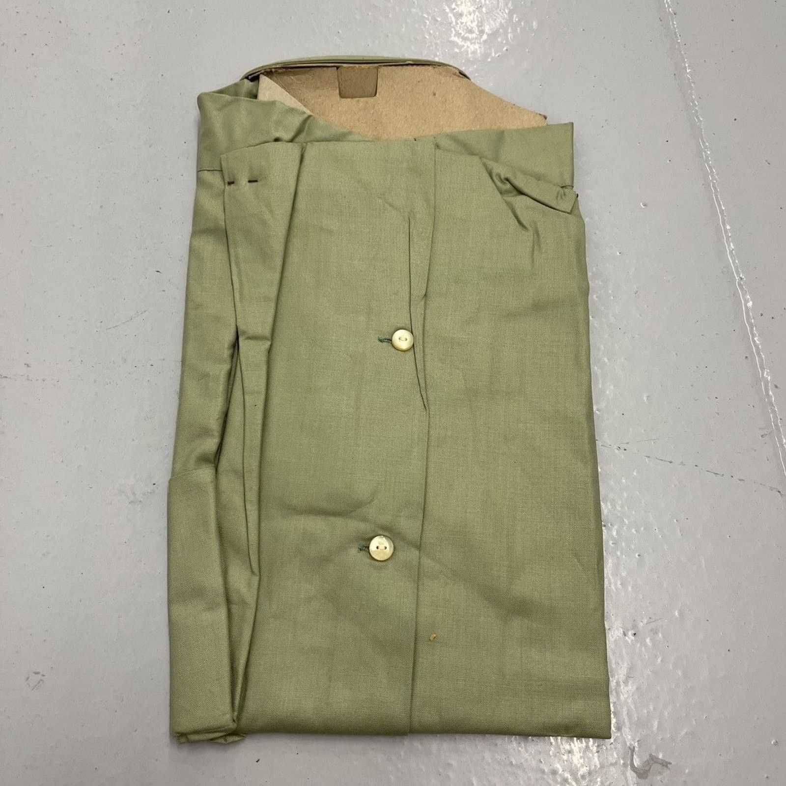 Other NOS Vintage 60s Fleetline Green Viscose Rayon Shirt Size US M / EU 48-50 / 2 - 2 Thumbnail