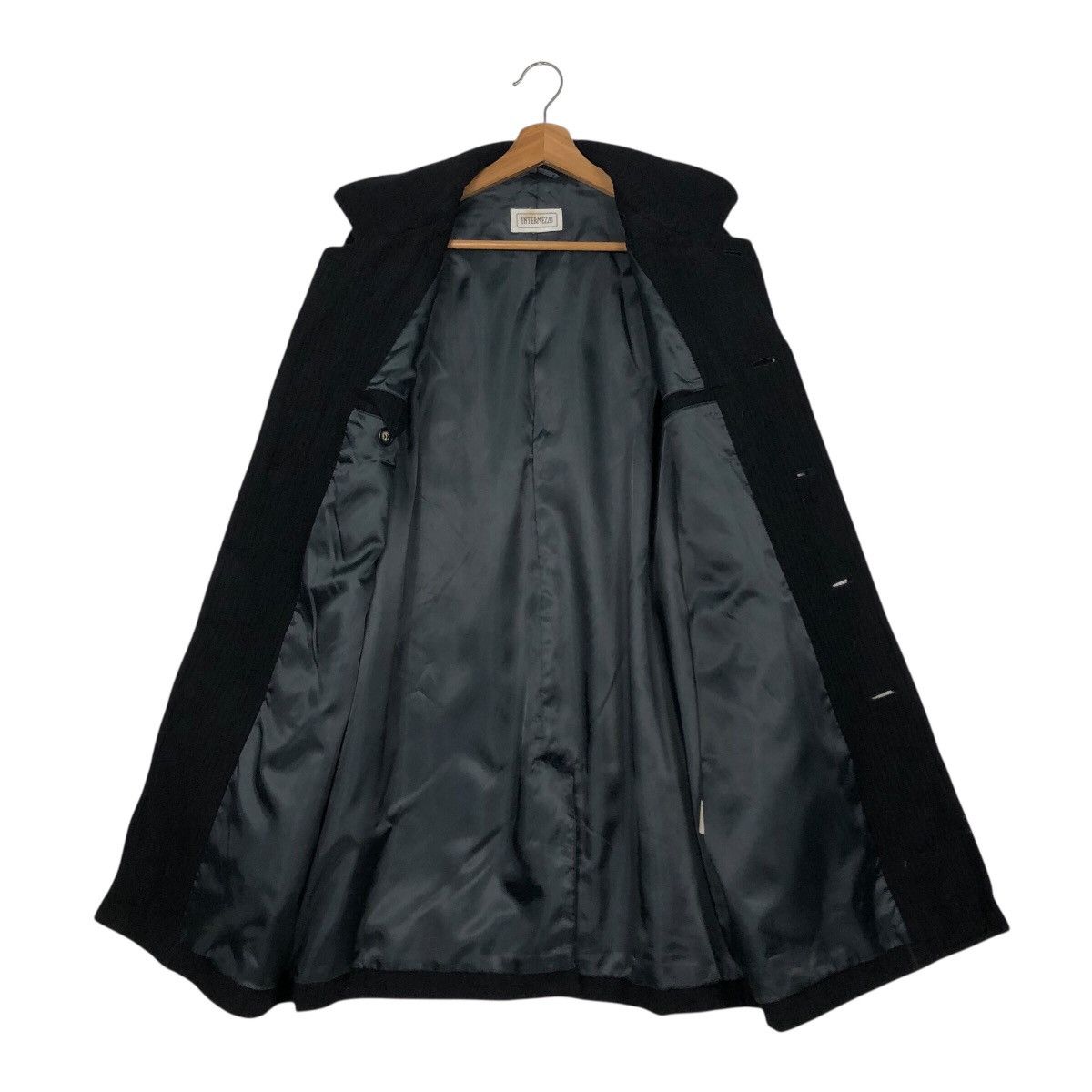 Issey Miyake 📌Vintage Wool Button Jacket Worker Intermezzo Japan Size US M / EU 48-50 / 2 - 14 Thumbnail