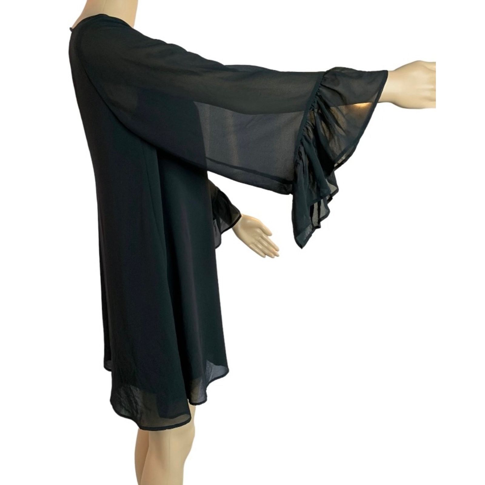 Show Me Your MuMu Show Me Your Mumu Boomerang Low Back Black Mini Dress Size S Size XS / US 0-2 / IT 36-38 - 2 Thumbnail