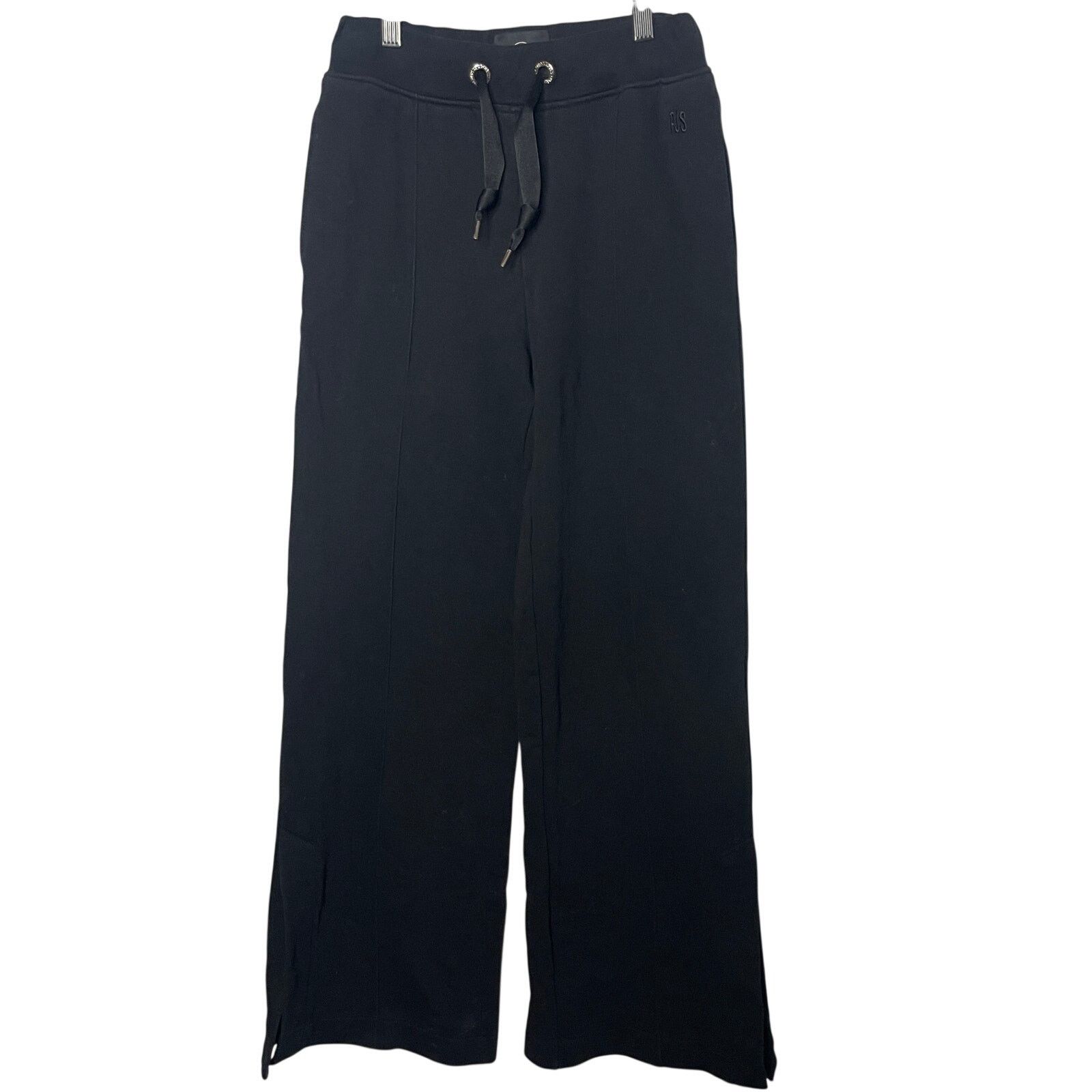 Parajumpers PARAJUMPERS Black Isidor Track wide leg SweatPants sz XS Size 24" / US 00 / IT 34 - 1 Thumbnail